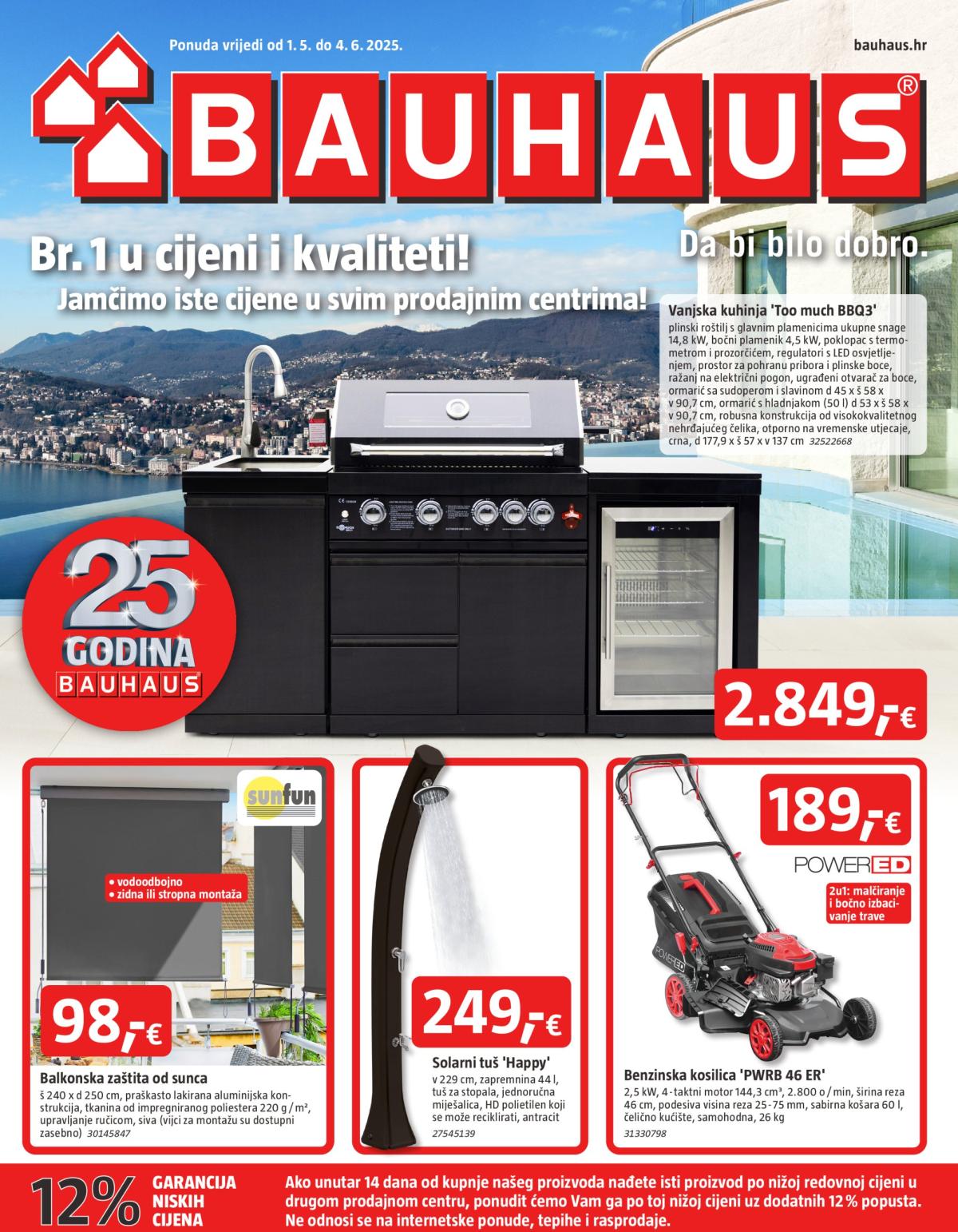 BAUHAUS katalog vrijedi od 01.05. do 04.06.