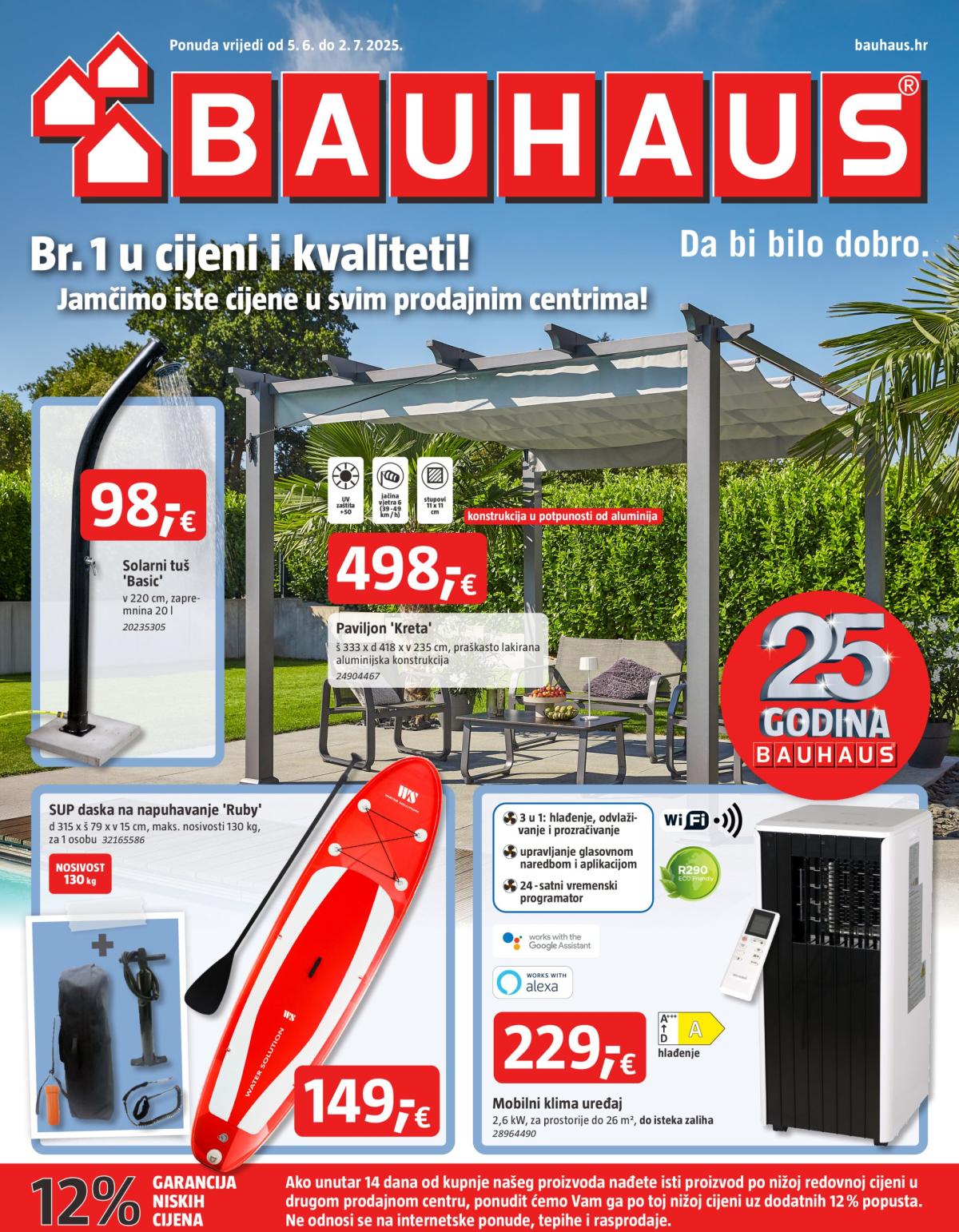 Prelistajte katalog BAUHAUS, vrijedi od 05.06. do 02.07.