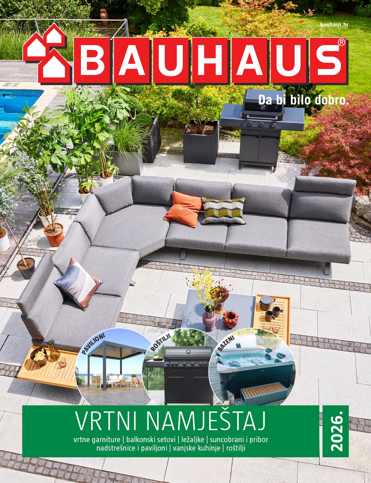 Prelistajte katalog BAUHAUS - Vrtni namještaj 2026, vrijedi od 26.03.2026 do 30.06.2026