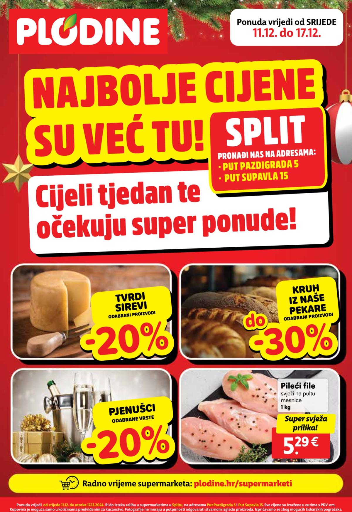 Plodine - Split katalog vrijedi od 11.12. do 17.12.