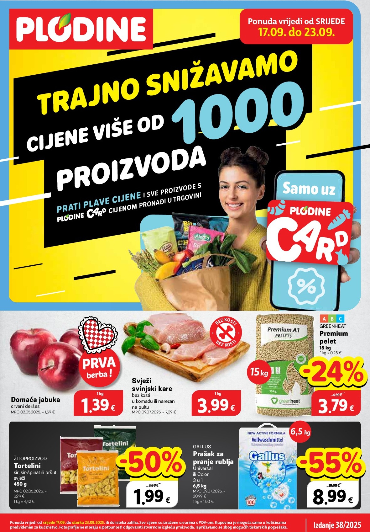 Prelistajte katalog Plodine, vrijedi od 17.09. do 23.09.