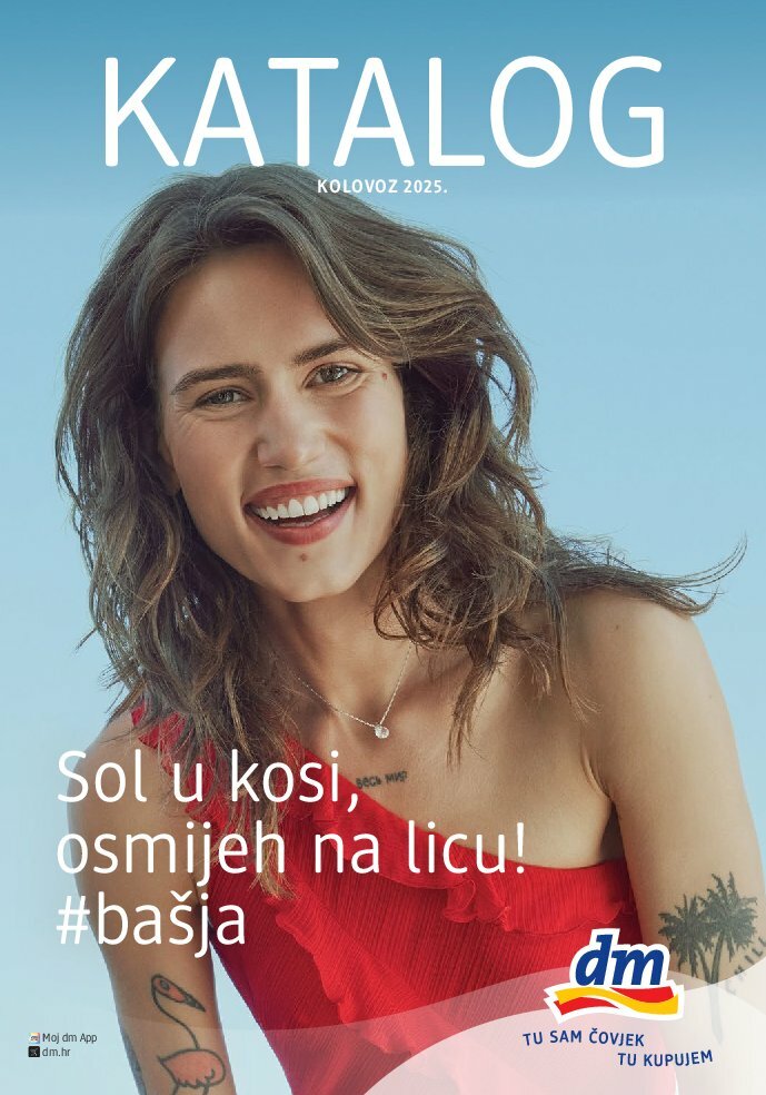 Prelistajte katalog dm, vrijedi od 01.08. do 31.08.