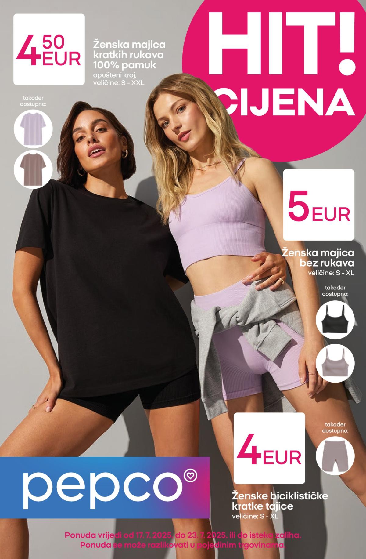 Prelistajte katalog Pepco - Ženski kompleti, vrijedi od 17.07. do 23.07.