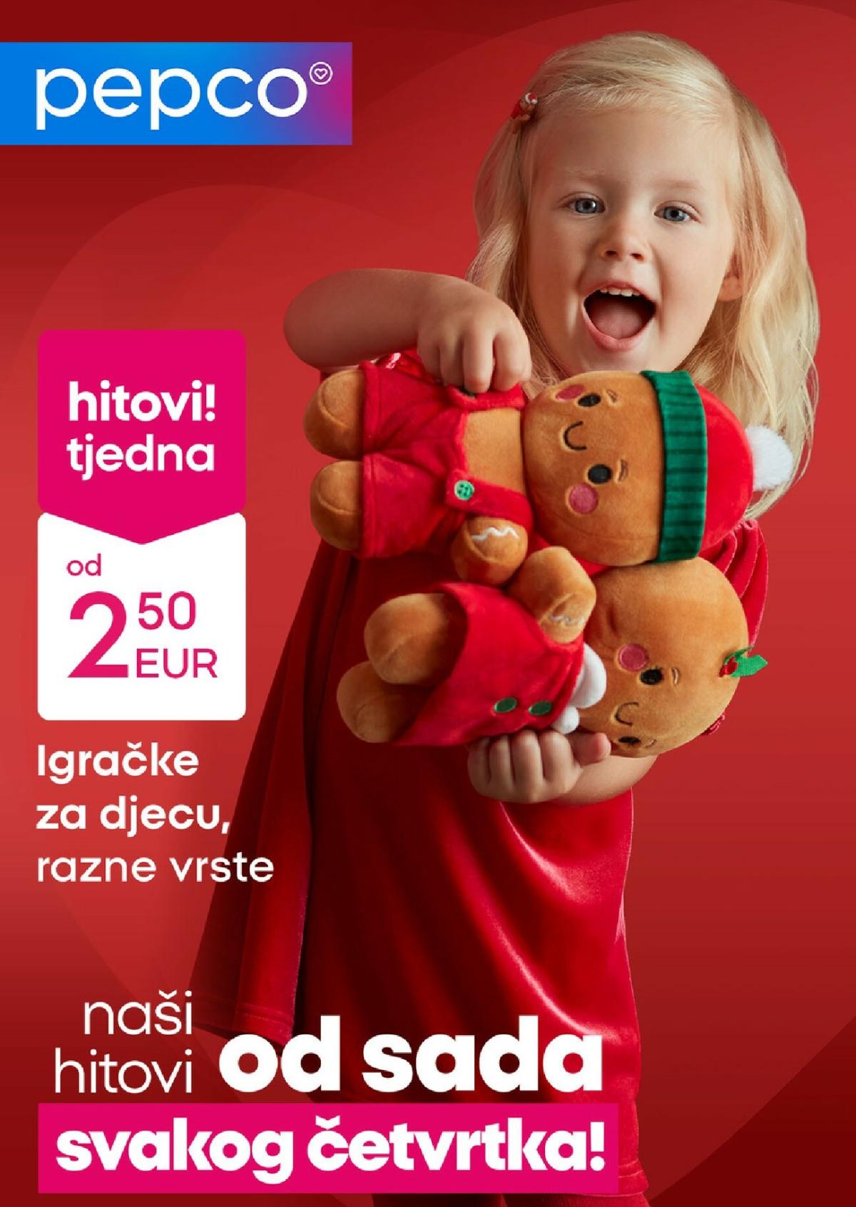 Prelistajte katalog Pepco, vrijedi od 04.12. do 10.12.