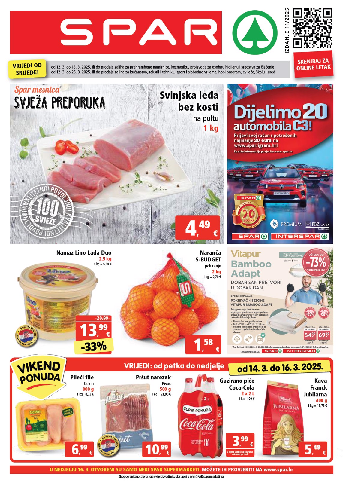 SPAR katalog vrijedi od 12.03. do 18.03.