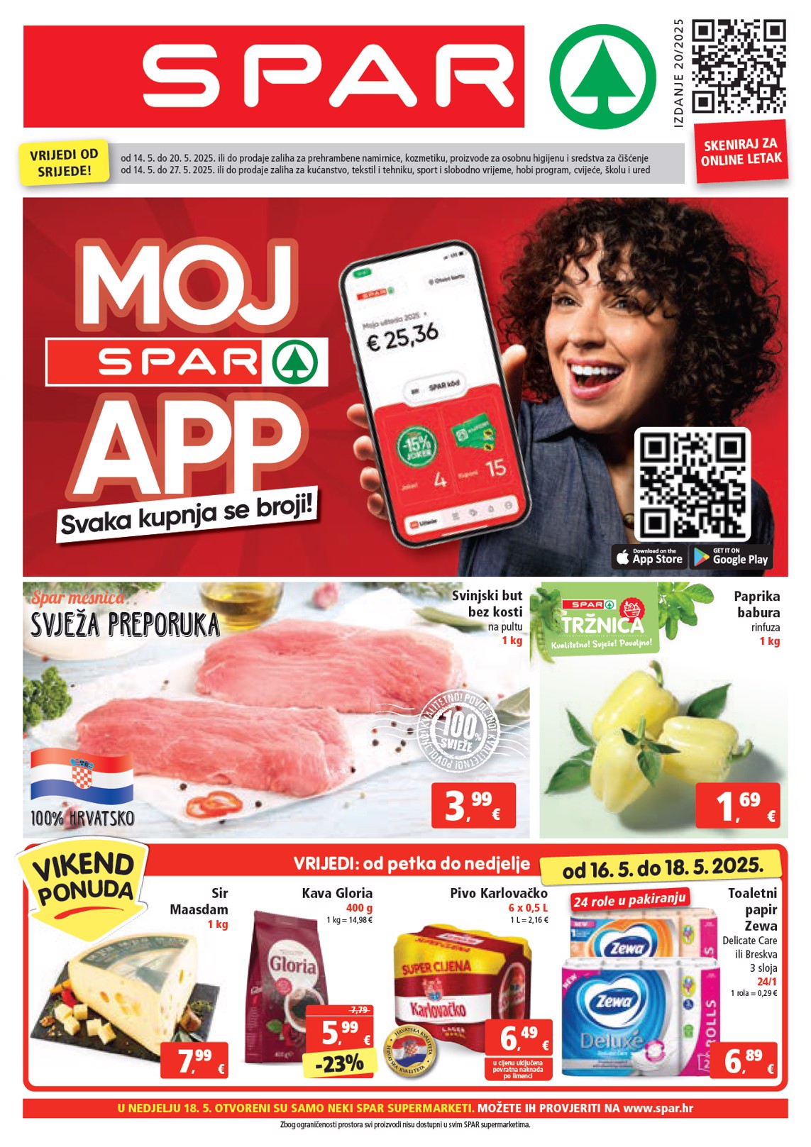 Prelistajte ovaj SPAR katalog, vrijedi od 14.05. do 20.05.