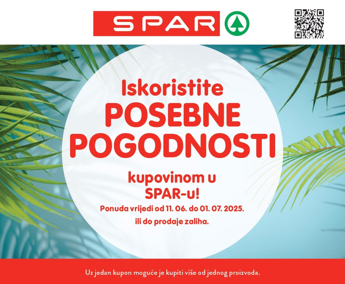 Prelistajte katalog SPAR - Kuponi, vrijedi od 11.06. do 01.07.