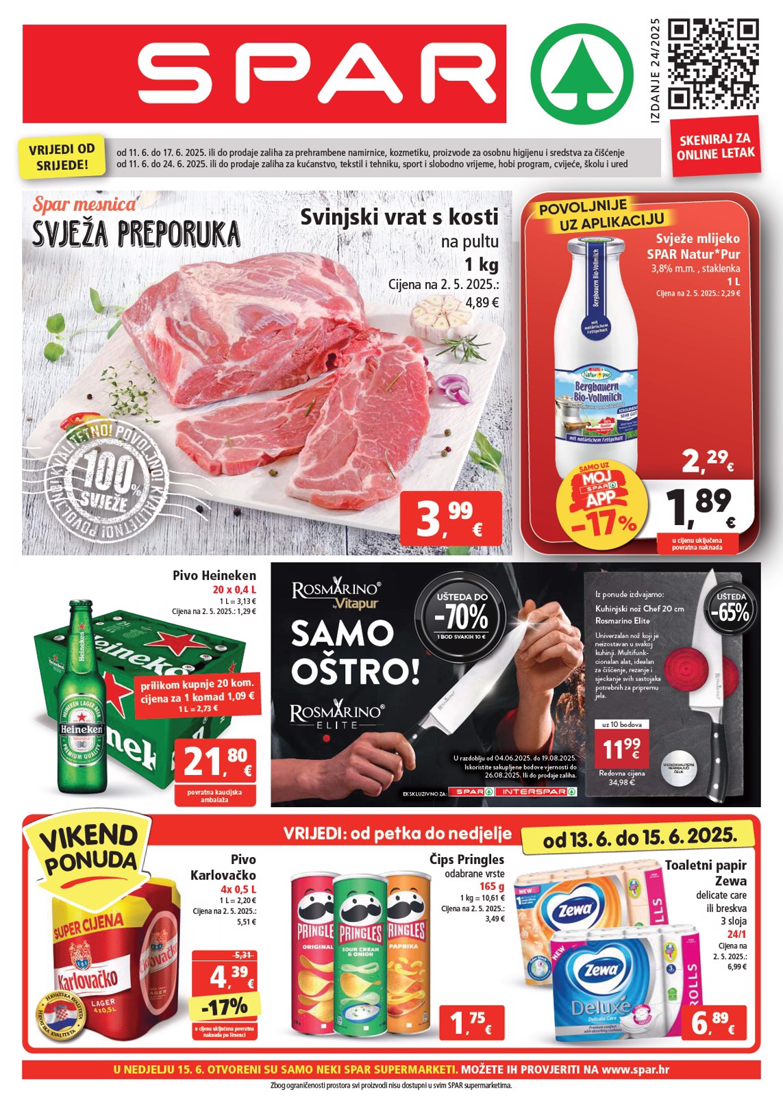 Prelistajte katalog SPAR, vrijedi od 11.06. do 17.06.