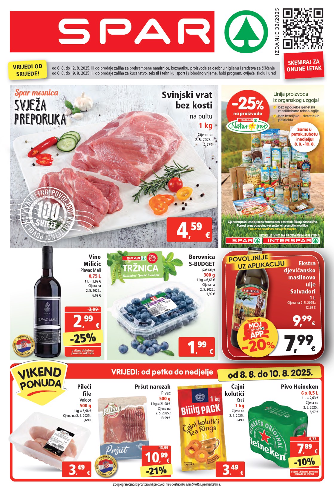 Prelistajte katalog SPAR, vrijedi od 06.08. do 12.08.