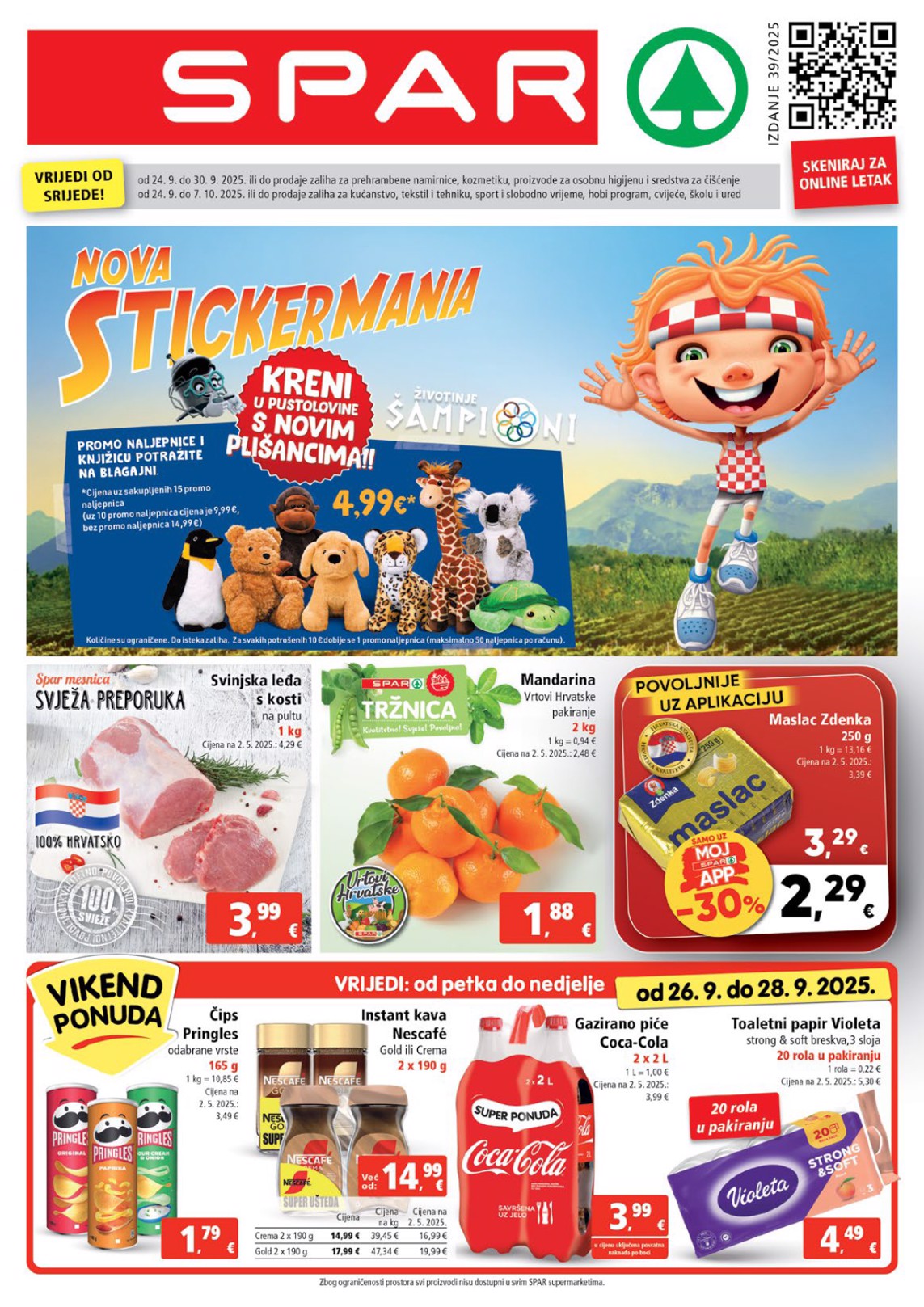 Prelistajte katalog SPAR, vrijedi od 24.09. do 30.09.