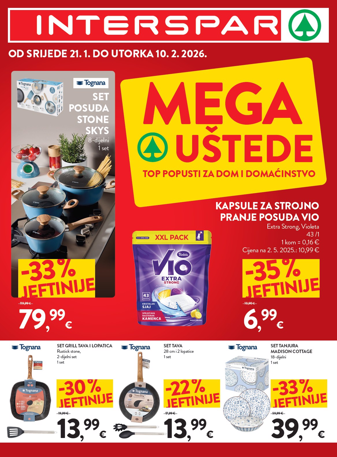 Prelistajte katalog SPAR - Mega uštede, vrijedi od 21.01. do 10.02.