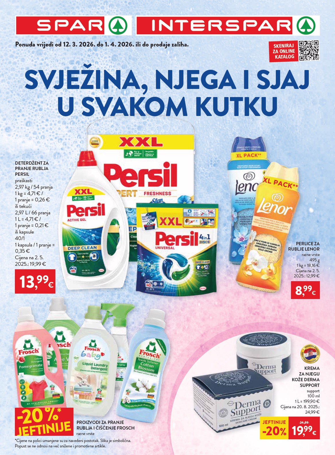 Prelistajte katalog SPAR - Katalog neprehrana, vrijedi od 12.03.2026 do 01.04.2026