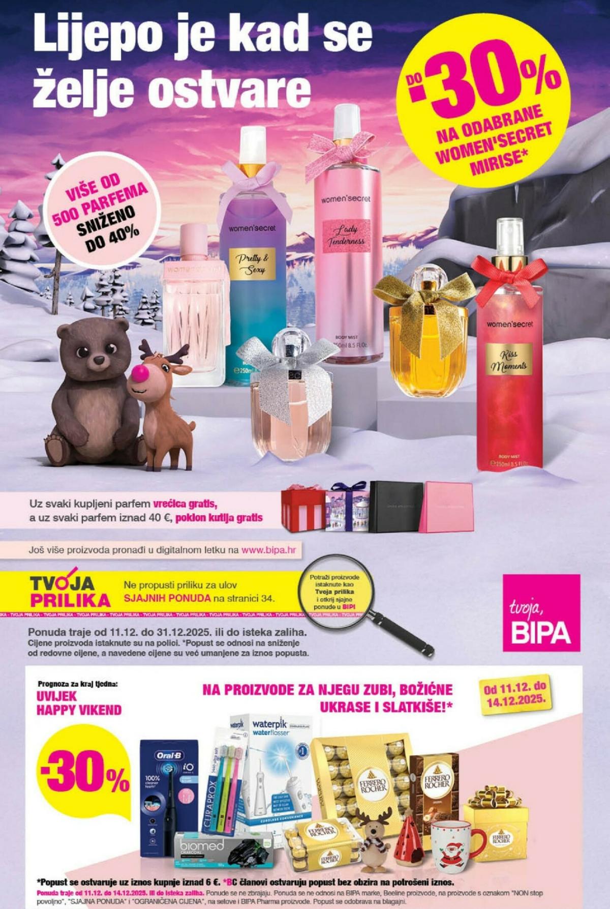 Prelistajte katalog BIPA, vrijedi od 11.12. do 31.12.