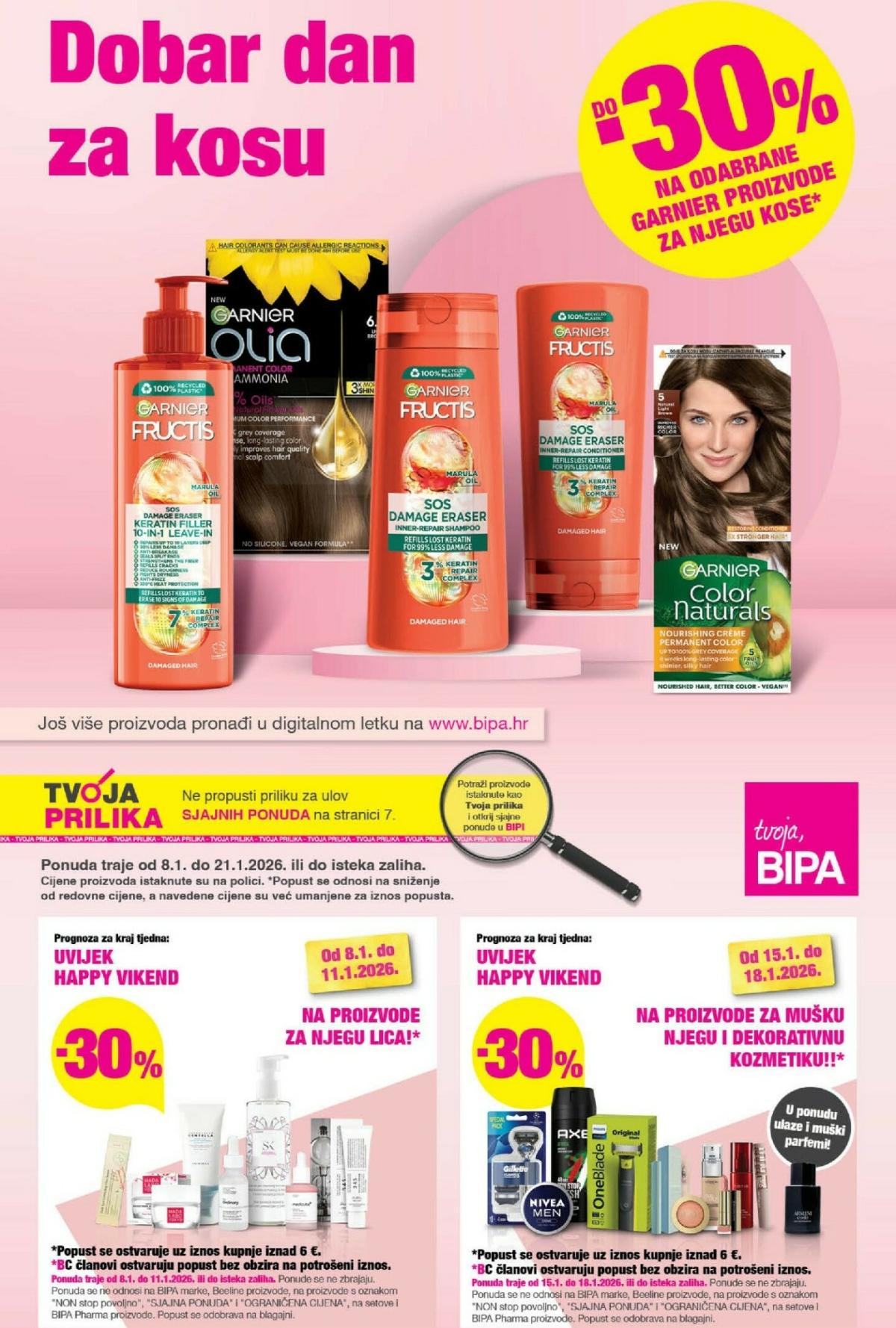 Prelistajte katalog BIPA, vrijedi od 08.01. do 21.01.