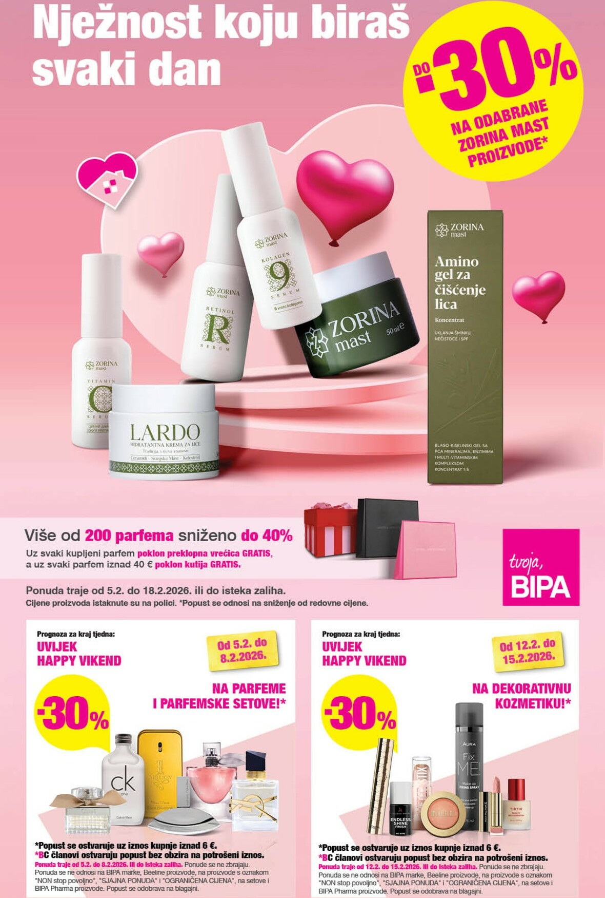 Prelistajte katalog BIPA, vrijedi od 05.02.2026 do 18.02.2026