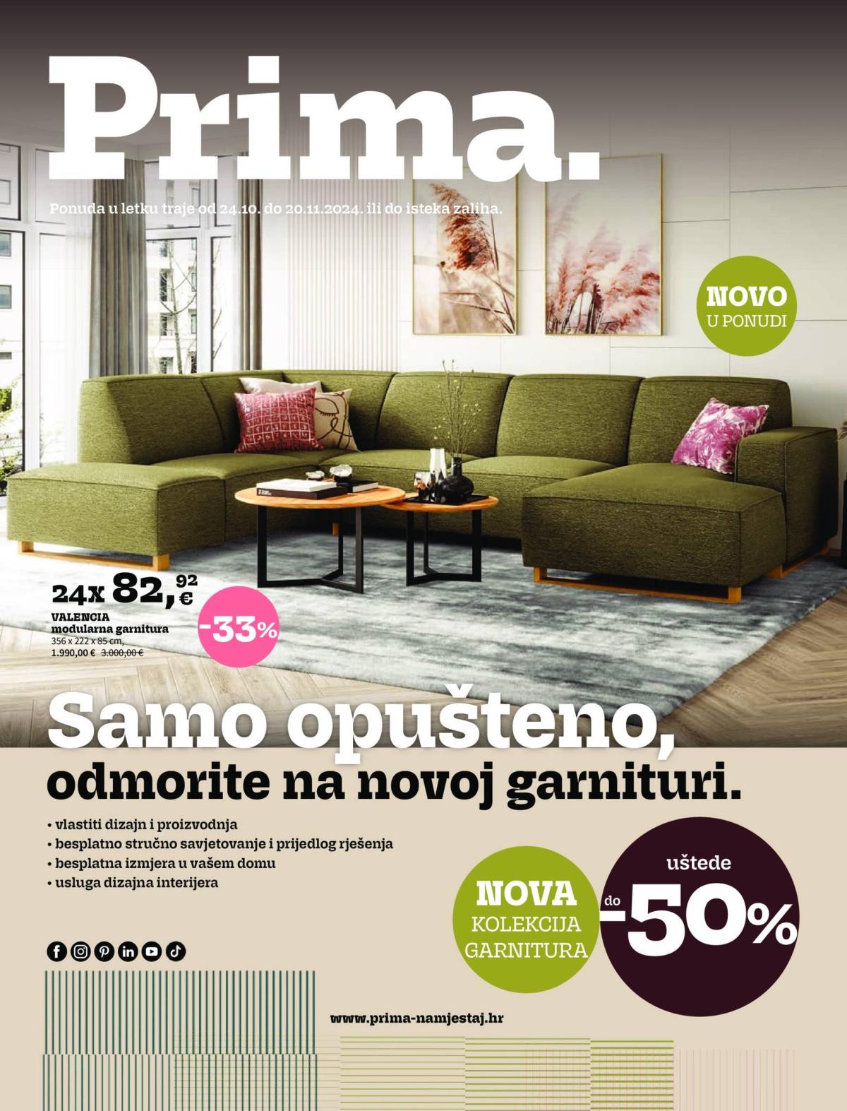 Prima katalog vrijedi od 24.10. do 20.11.