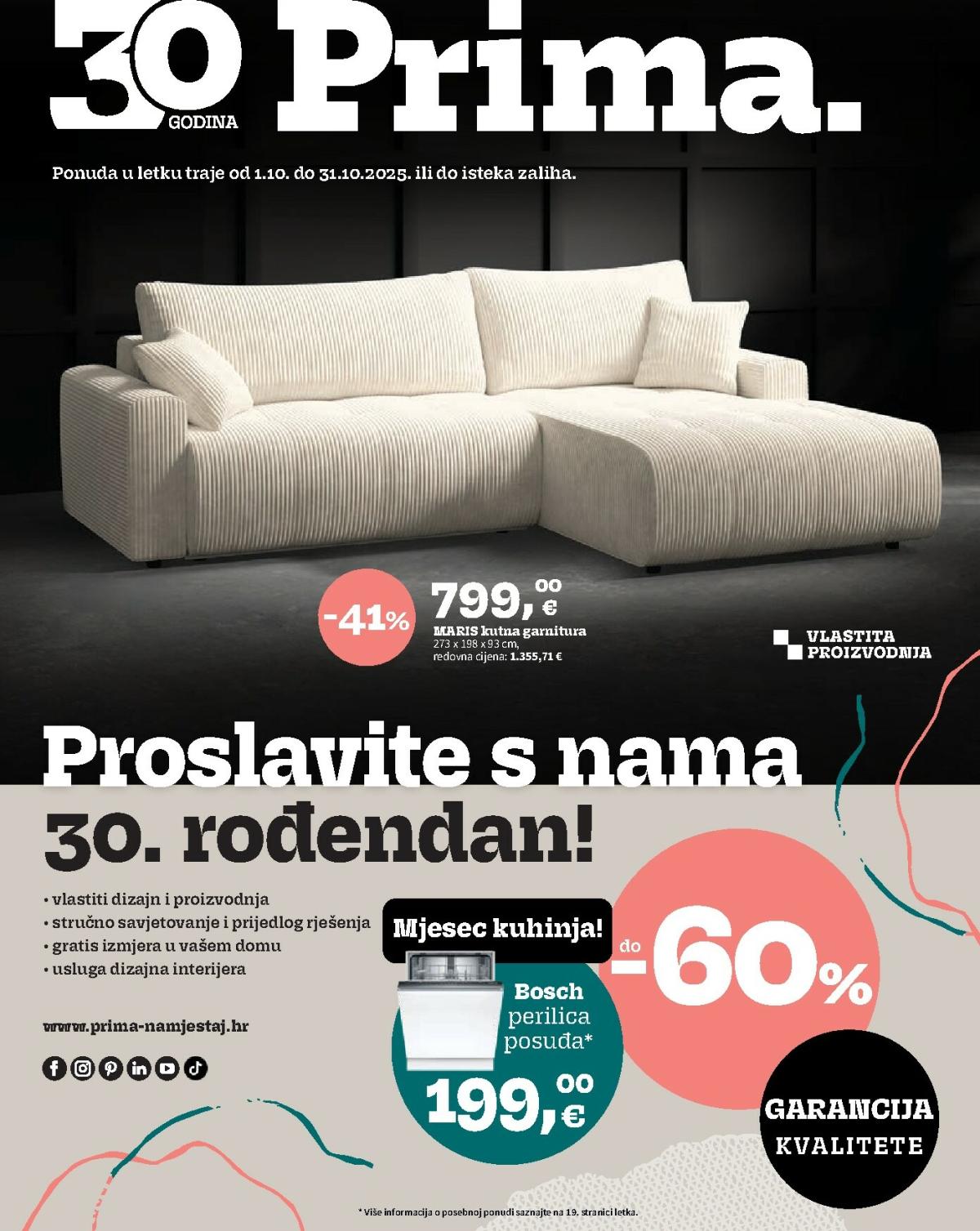 Prelistajte katalog Prima, vrijedi od 01.10. do 31.10.