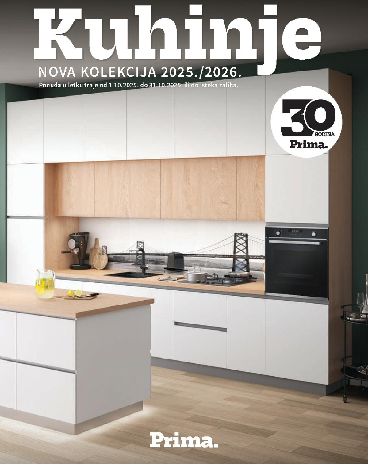 Prelistajte katalog Prima - Kuhinje, vrijedi od 01.10. do 31.10.
