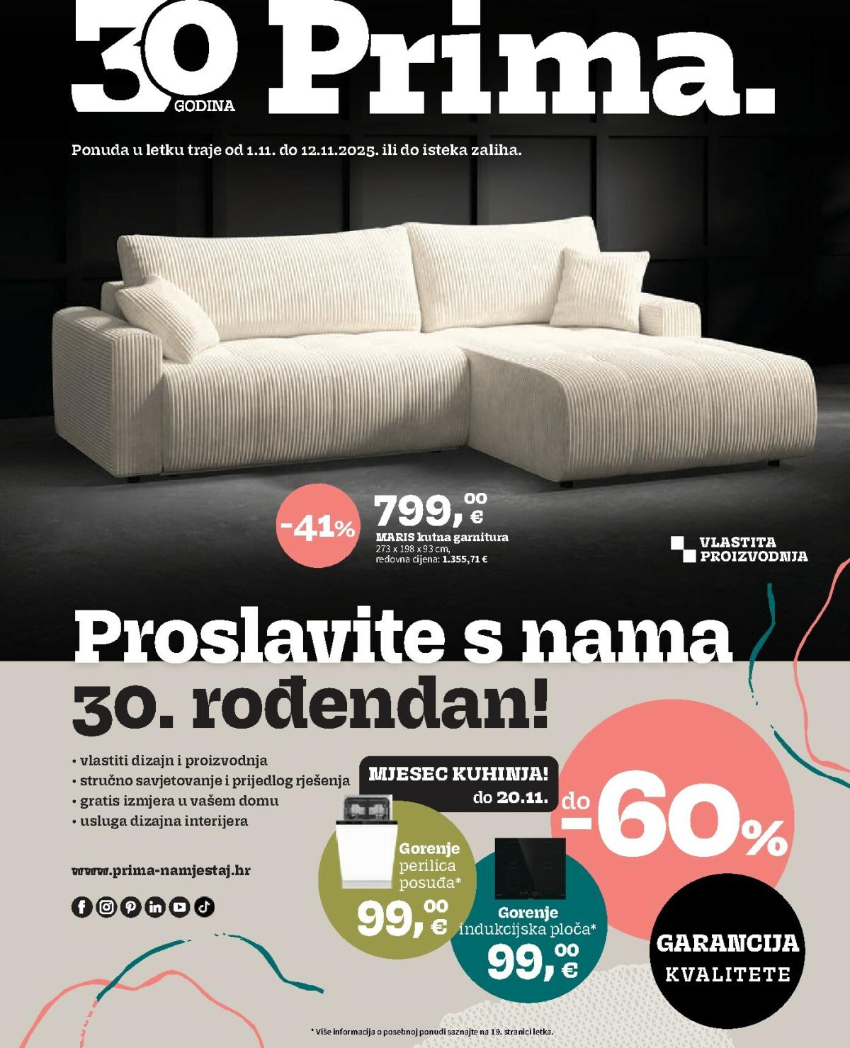 Prelistajte katalog Prima, vrijedi od 01.11. do 12.11.
