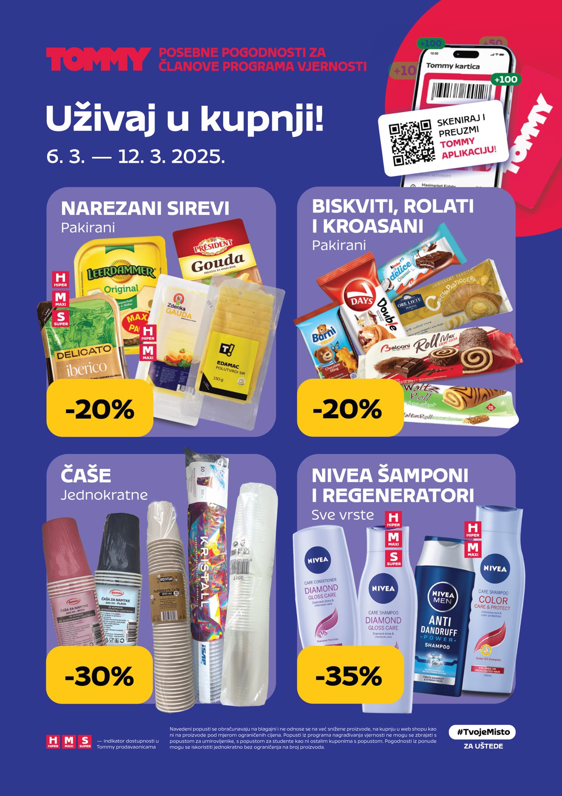 Tommy - Pogodnosti za Tommy vjerne članove katalog vrijedi od 06.03. do 12.03.