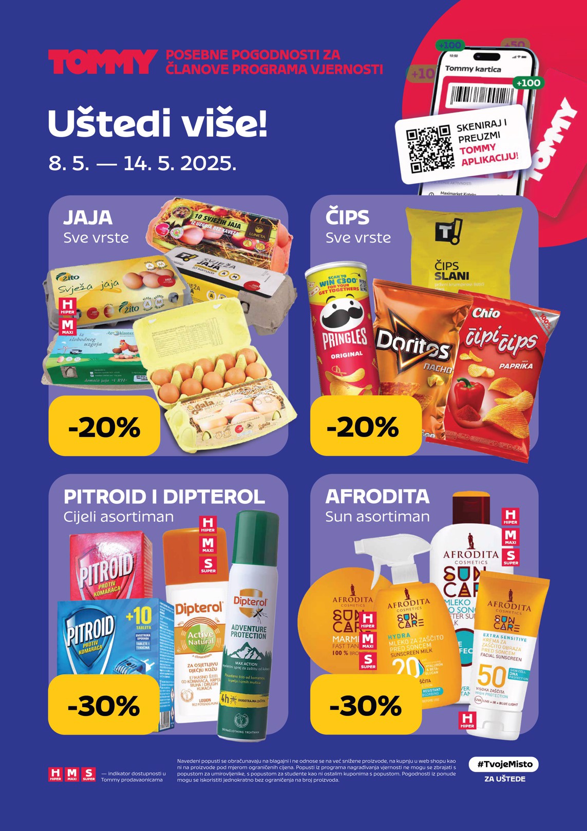 Prelistajte ovaj Tommy - Pogodnosti za Tommy vjerne članove katalog, vrijedi od 08.05. do 14.05.