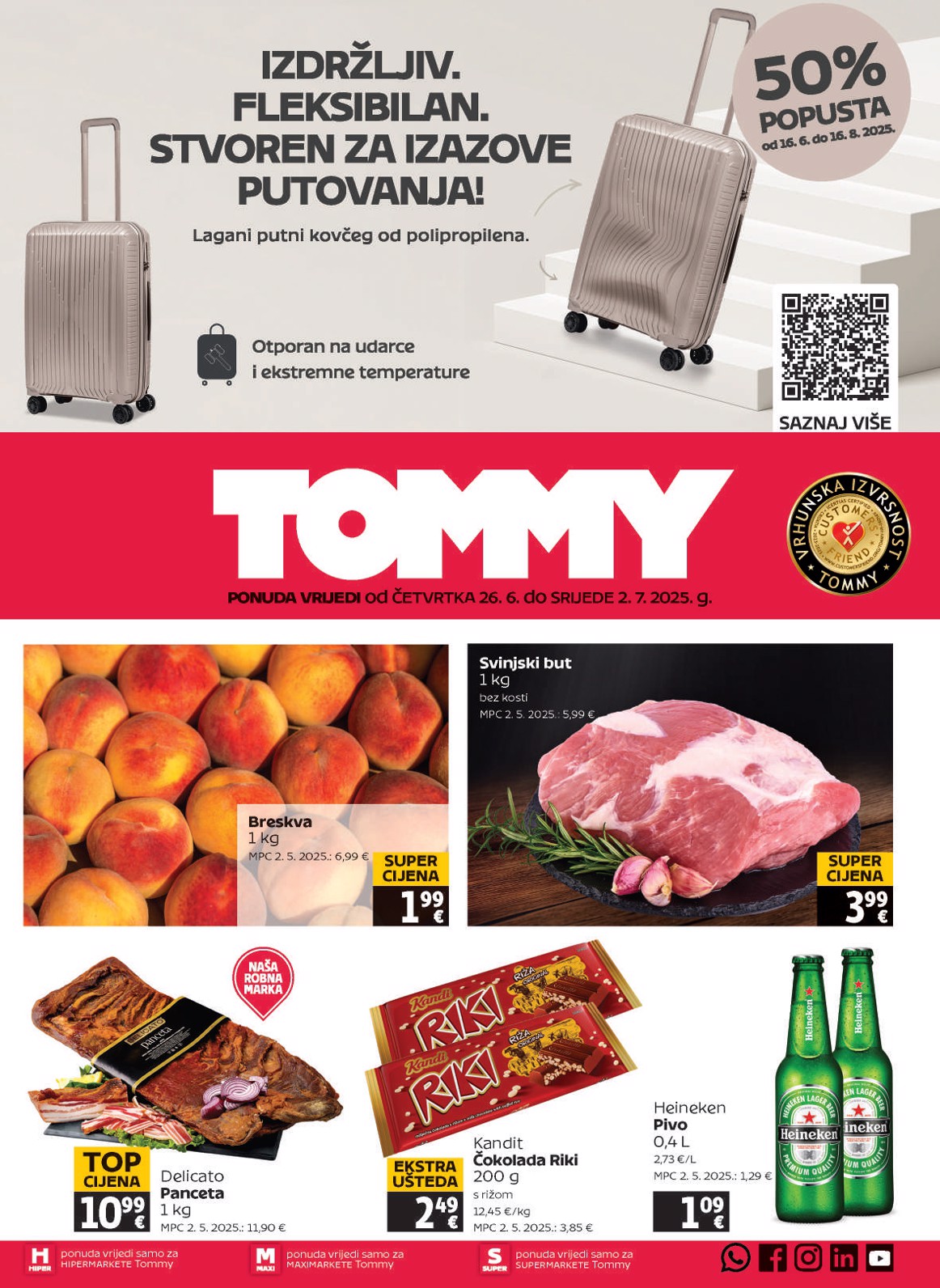 Prelistajte katalog Tommy, vrijedi od 26.06. do 02.07.