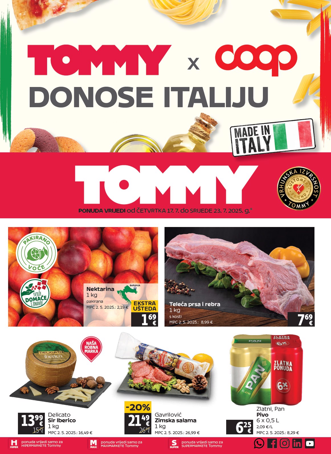 Prelistajte katalog Tommy, vrijedi od 17.07. do 23.07.