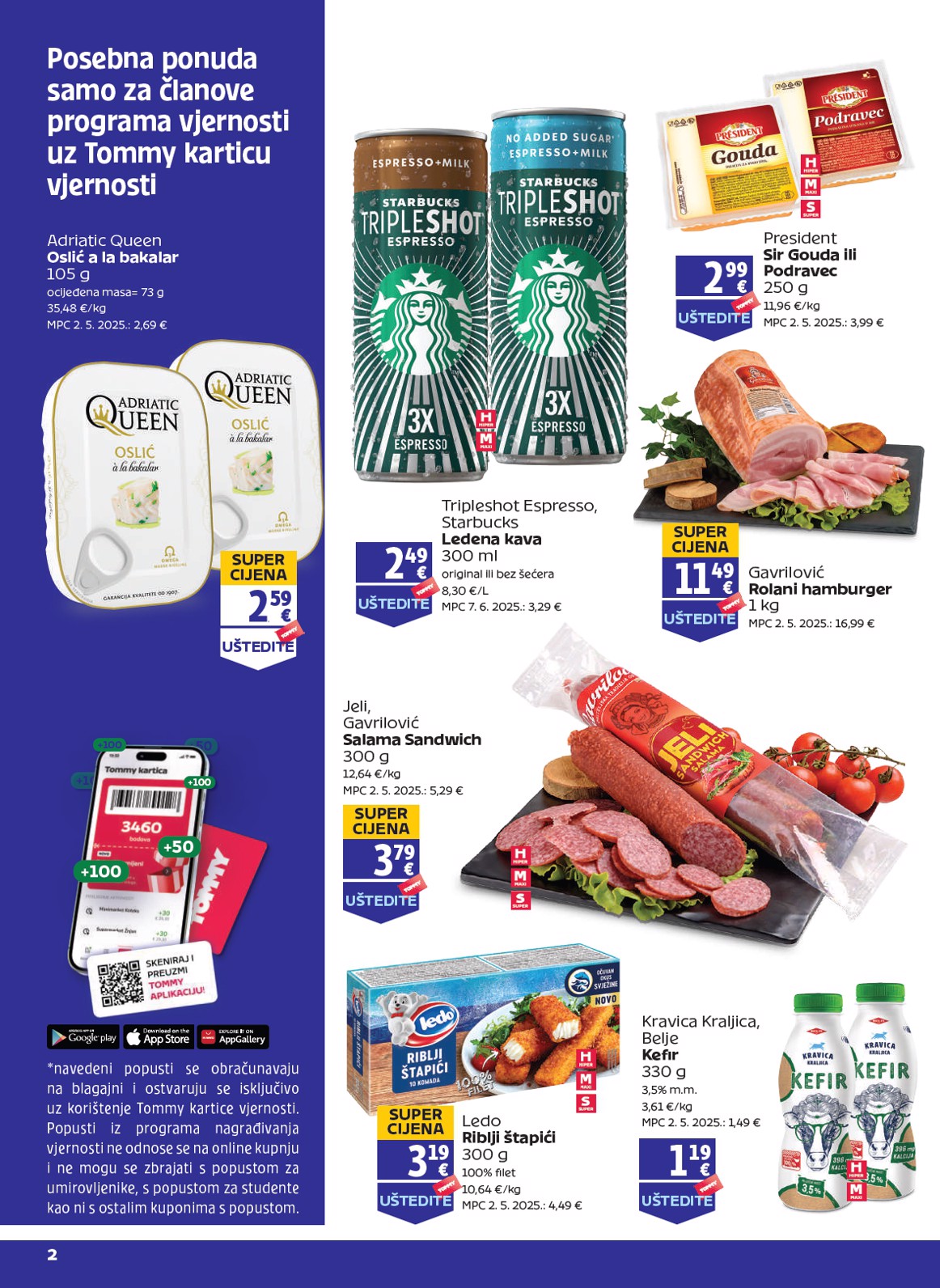 Prelistajte katalog Tommy - Pogodnosti za Tommy vjerne članove, vrijedi od 07.08. do 13.08.