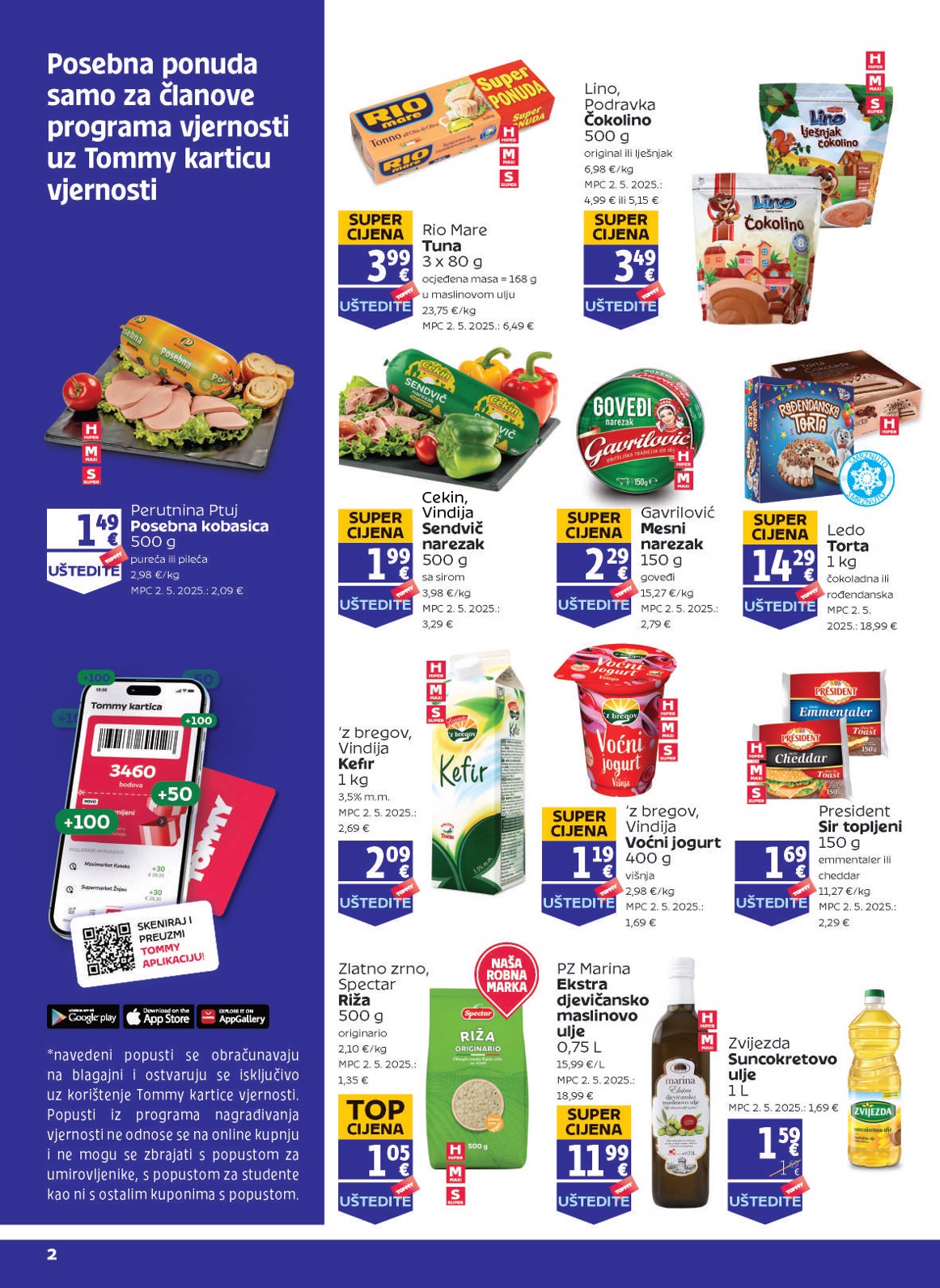Prelistajte katalog Tommy - Pogodnosti za Tommy vjerne članove, vrijedi od 28.08. do 03.09.