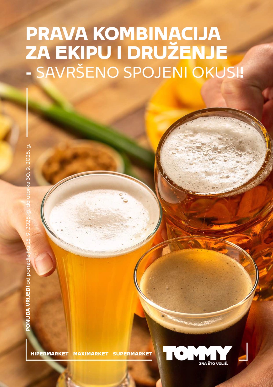 Prelistajte katalog Tommy - Posebna ponuda za ljubitelje piva, vrijedi od 15.09. do 30.09.