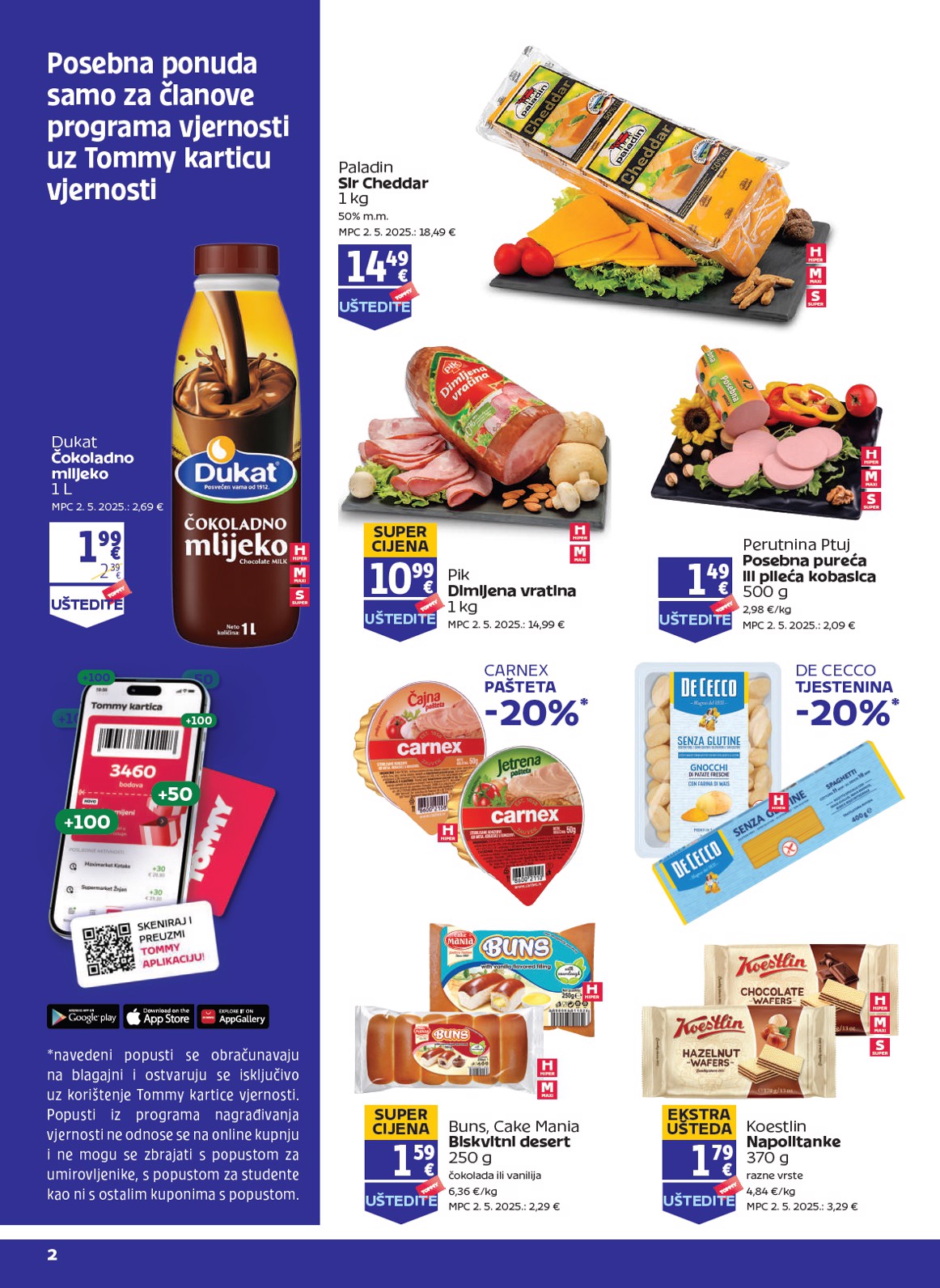 Prelistajte katalog Tommy - Pogodnosti za Tommy vjerne članove, vrijedi od 09.10. do 15.10.