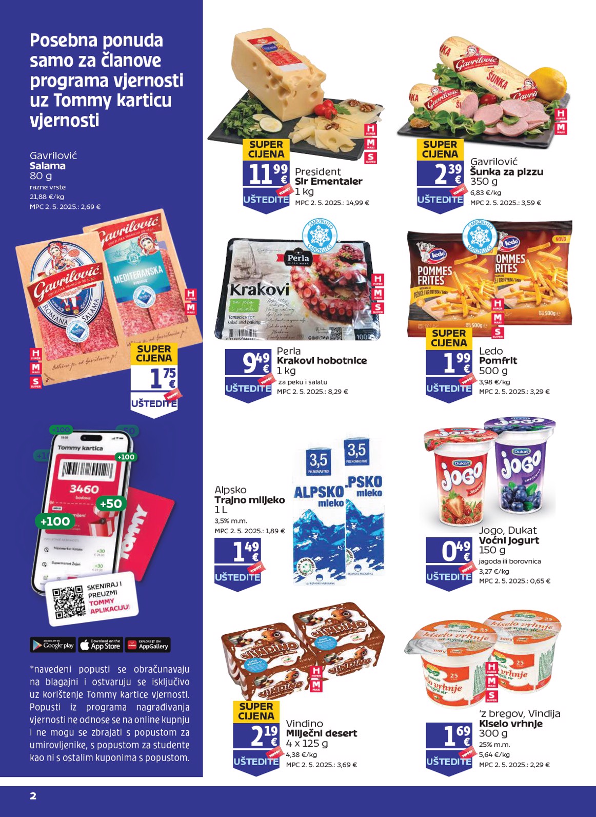 Prelistajte katalog Tommy - Pogodnosti za Tommy vjerne članove, vrijedi od 15.10. do 15.10.