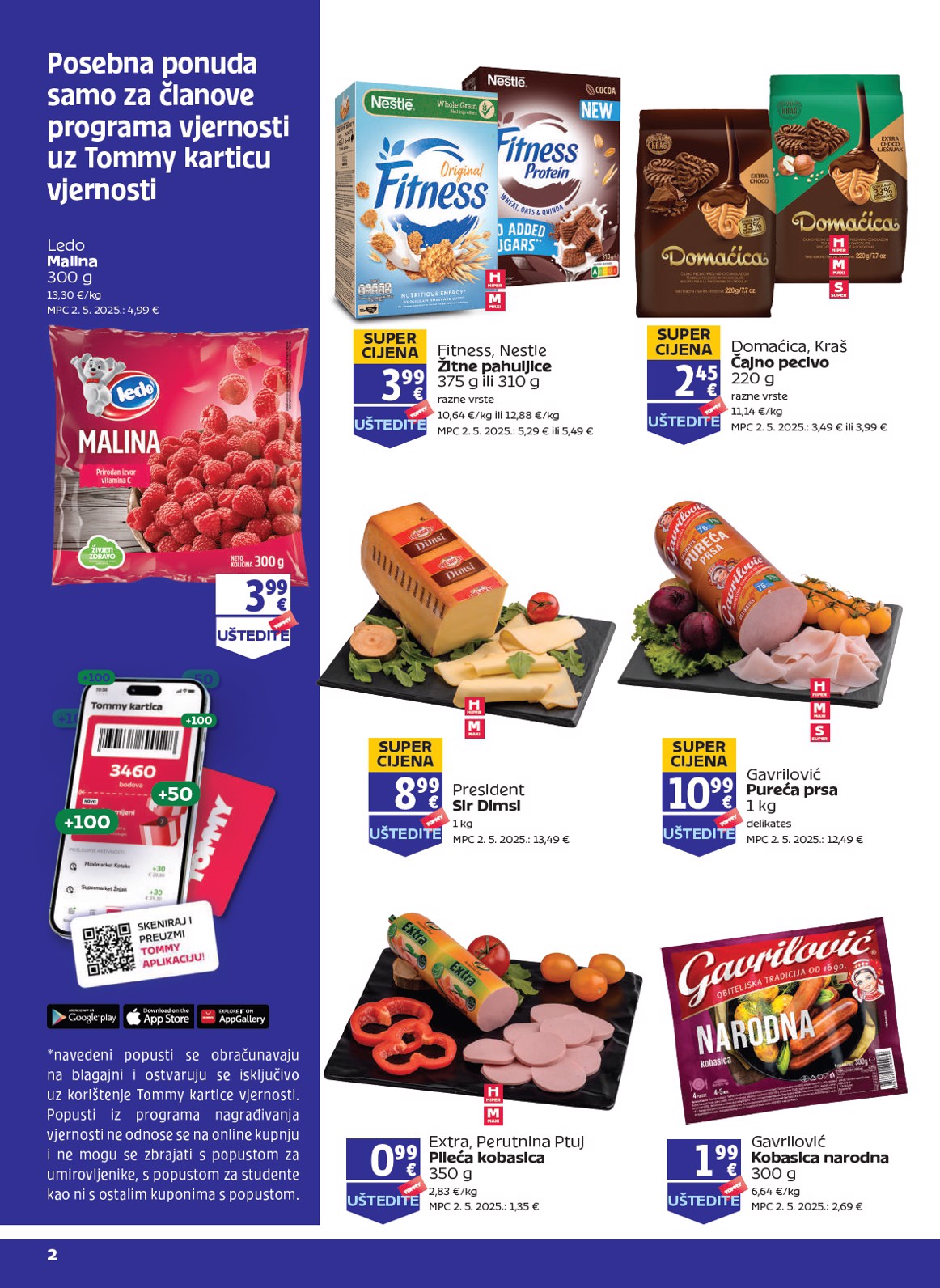 Prelistajte katalog Tommy - Pogodnosti za Tommy vjerne članove, vrijedi od 23.10. do 29.10.