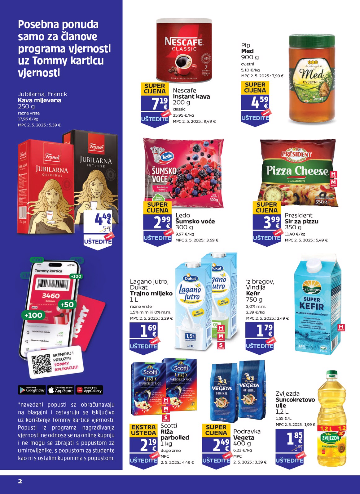 Prelistajte katalog Tommy - Pogodnosti za Tommy vjerne članove, vrijedi od 30.10. do 05.11.