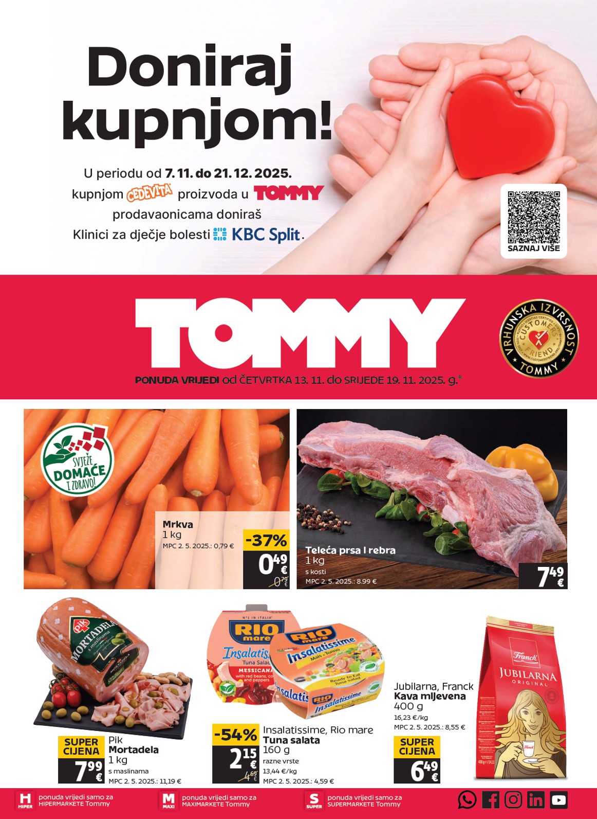 Prelistajte katalog Tommy, vrijedi od 13.11. do 19.11.