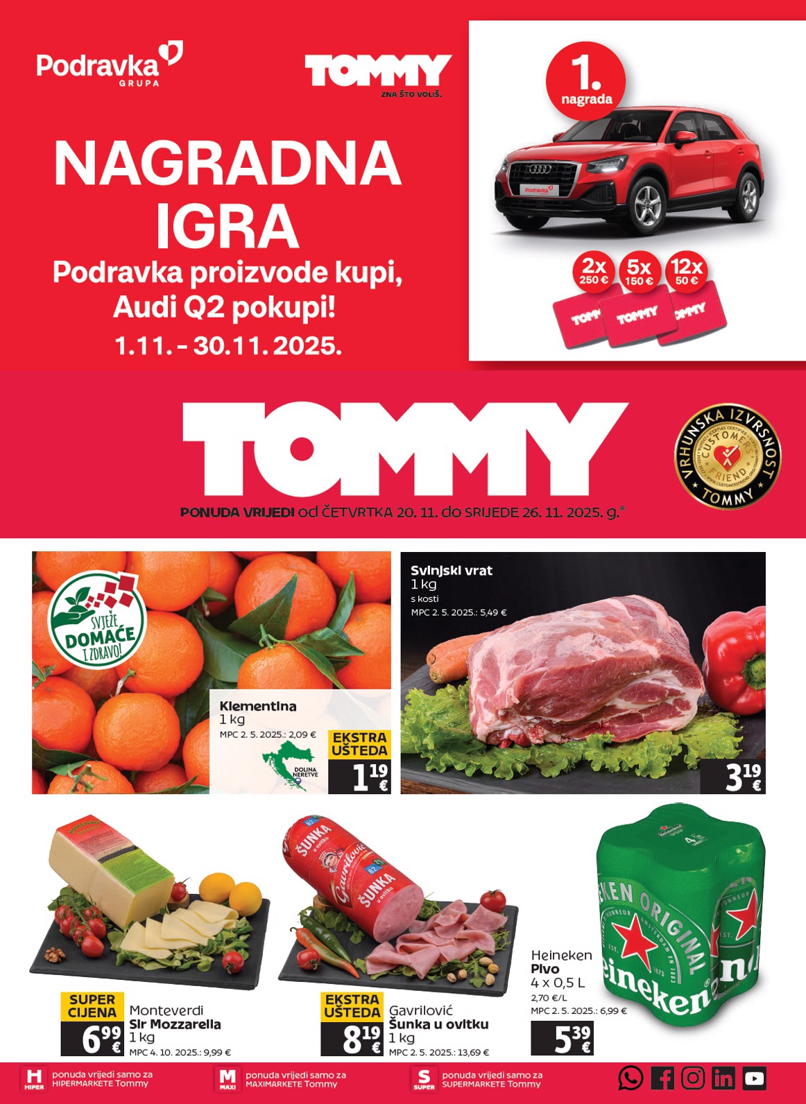 Prelistajte katalog Tommy, vrijedi od 20.11. do 26.11.