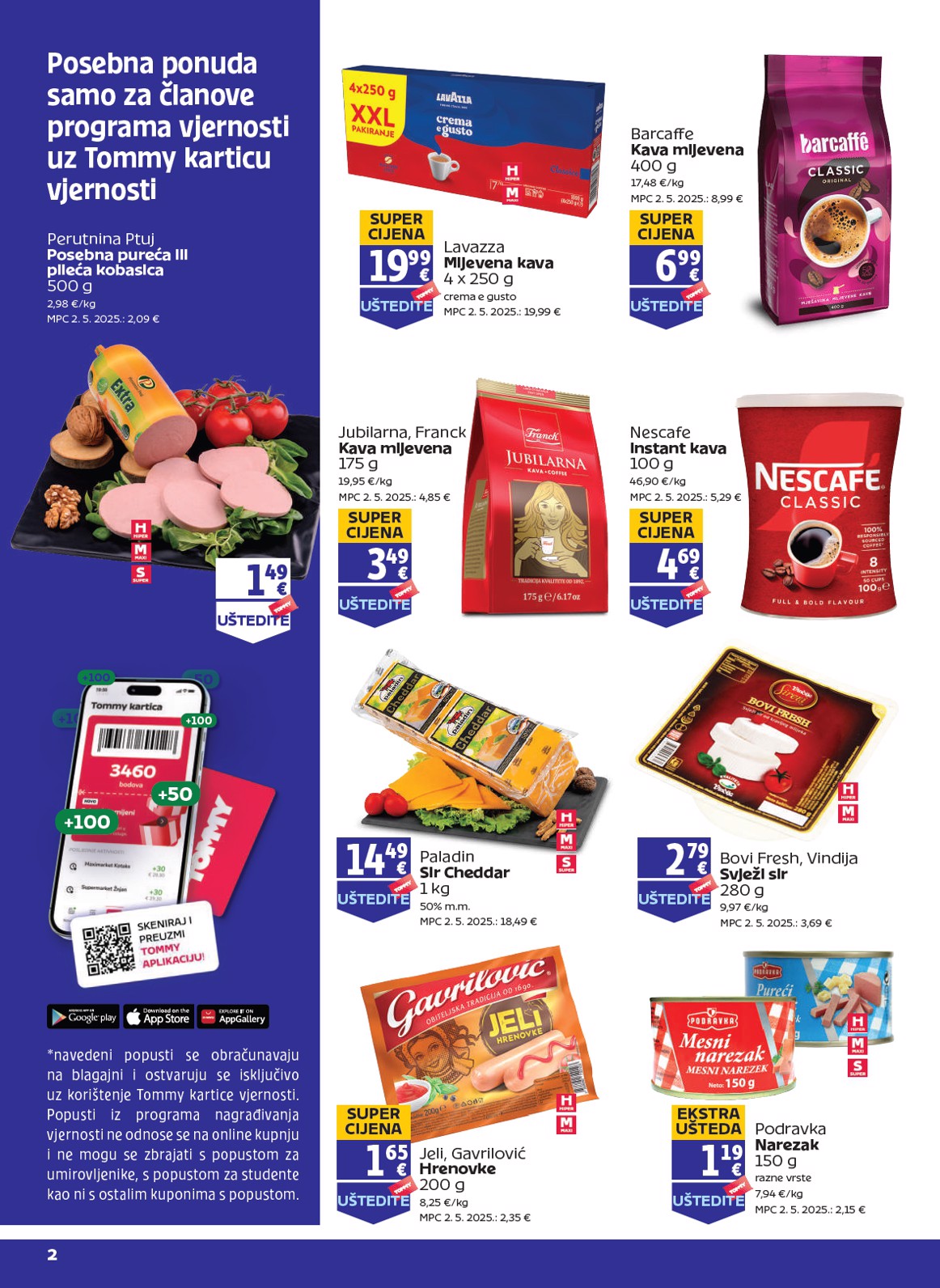 Prelistajte katalog Tommy - Pogodnosti za Tommy vjerne članove, vrijedi od 27.11. do 03.12.