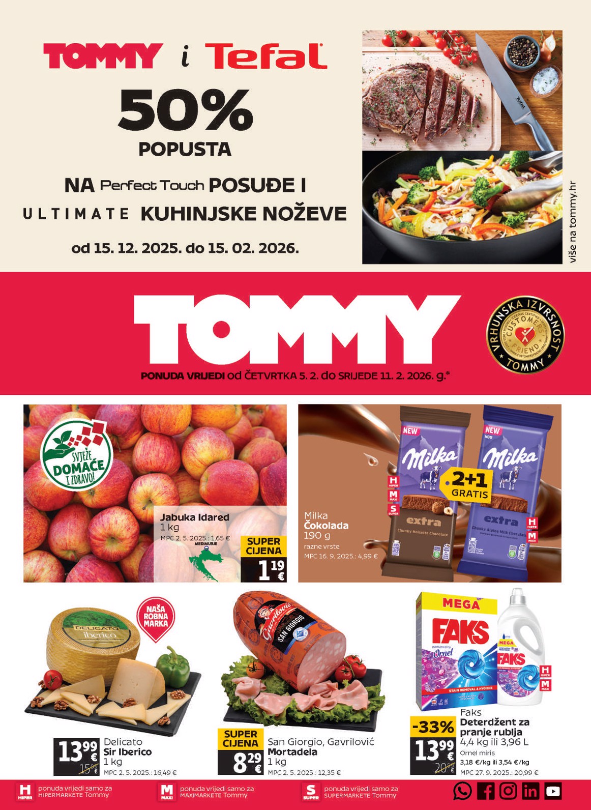 Prelistajte katalog Tommy, vrijedi od 05.02.2026 do 11.02.2026