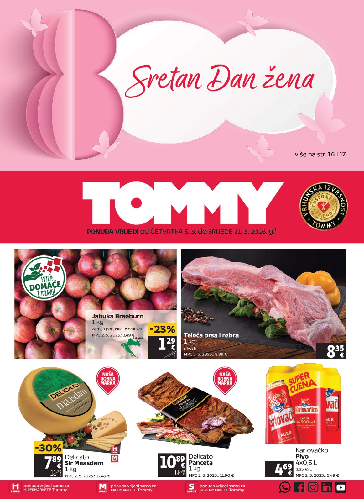 Prelistajte katalog Tommy, vrijedi od 05.03.2026 do 11.03.2026