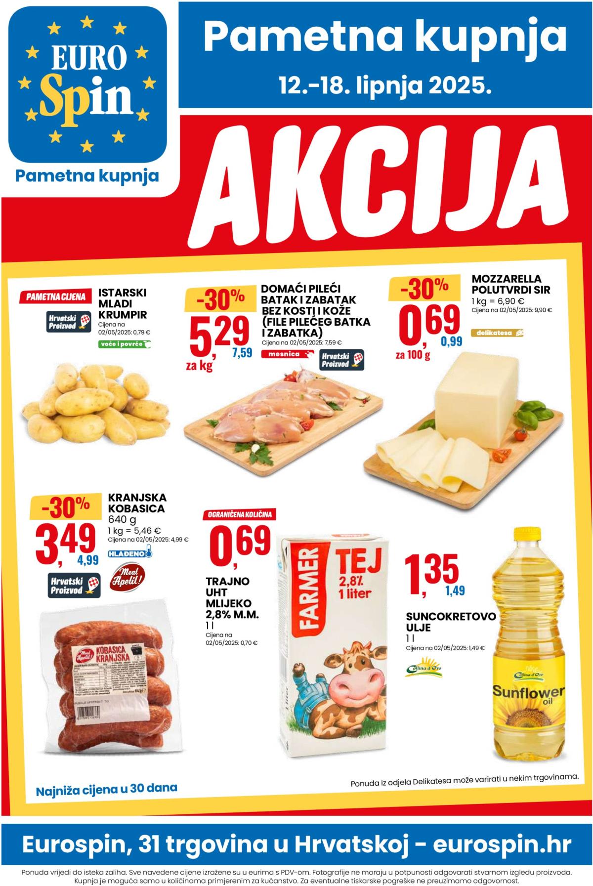 Prelistajte katalog Eurospin, vrijedi od 12.06. do 18.06.