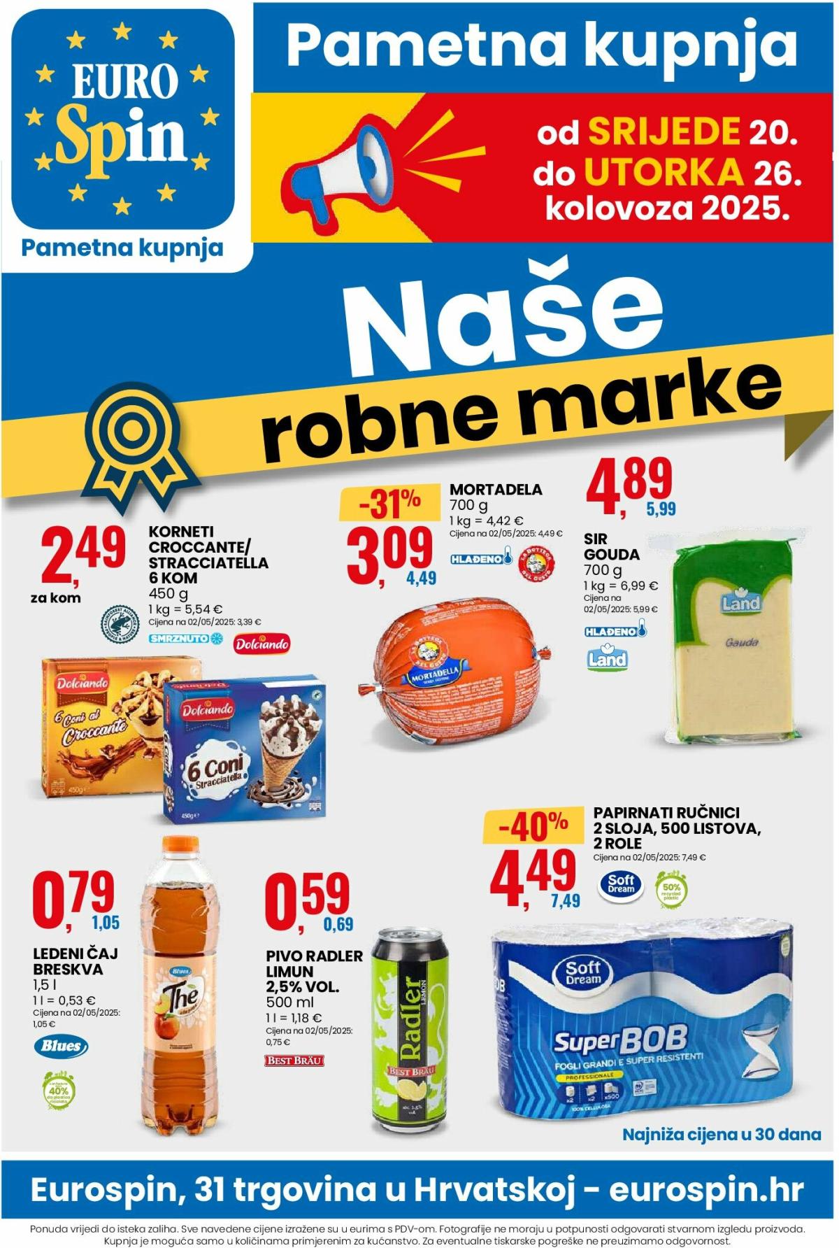 Prelistajte katalog Eurospin, vrijedi od 20.08. do 26.08.