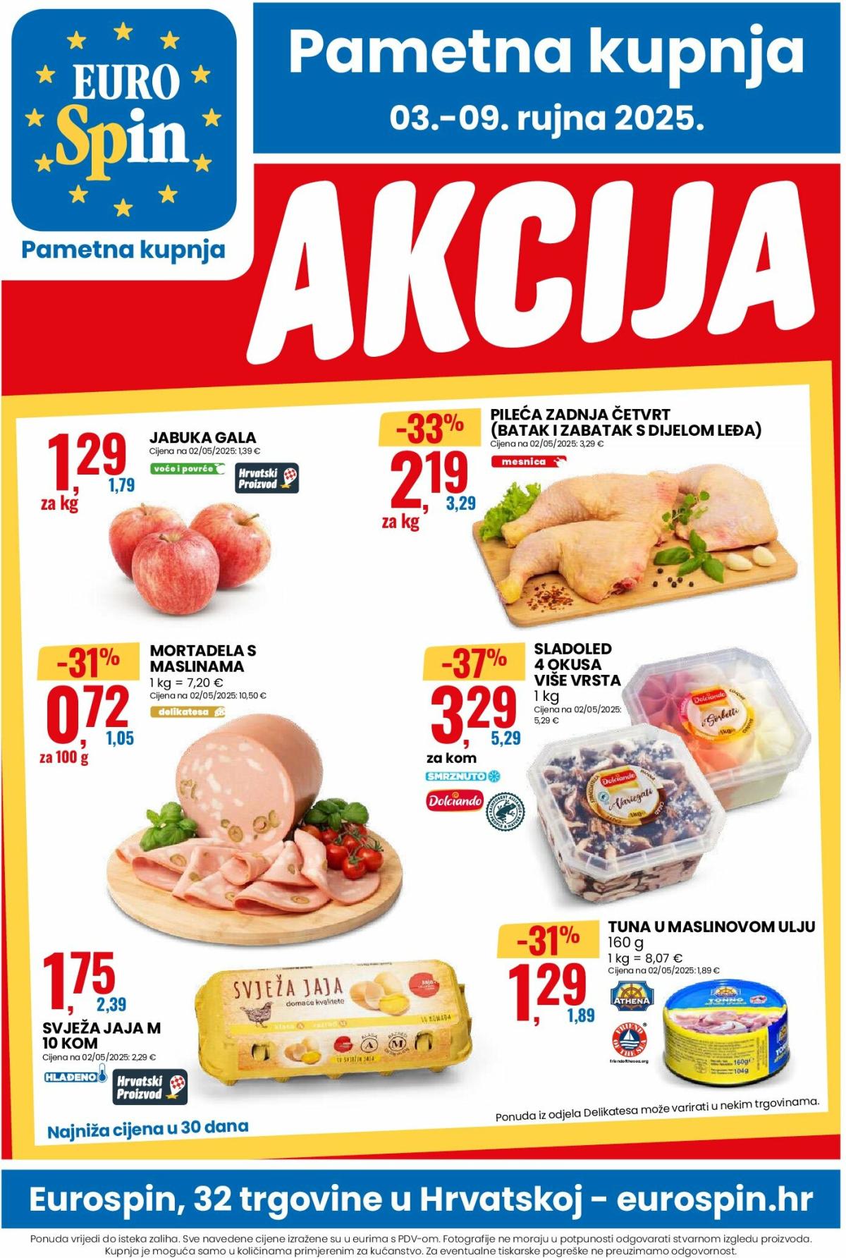 Prelistajte katalog Eurospin, vrijedi od 03.09. do 09.09.