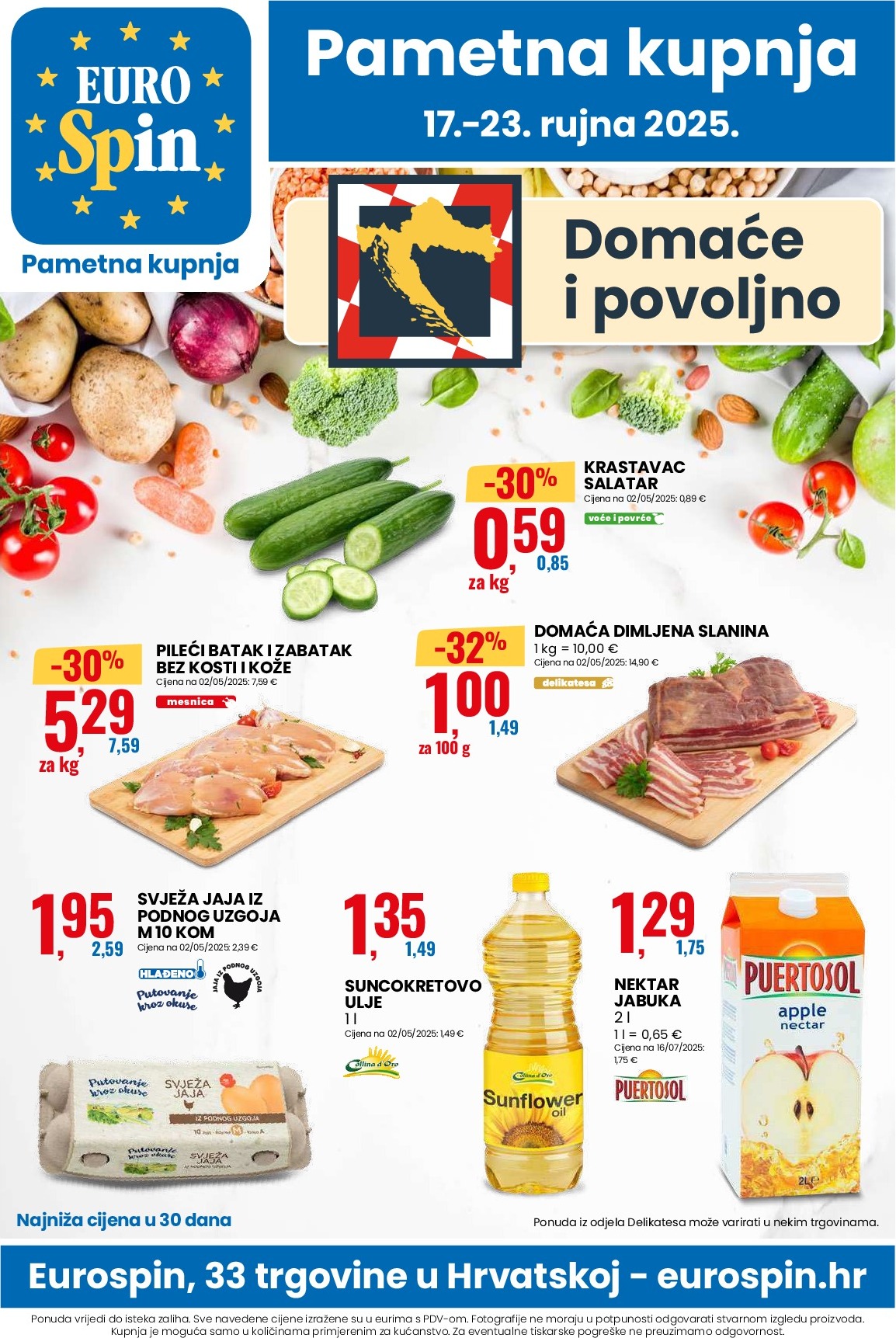 Prelistajte katalog Eurospin, vrijedi od 17.09. do 23.09.