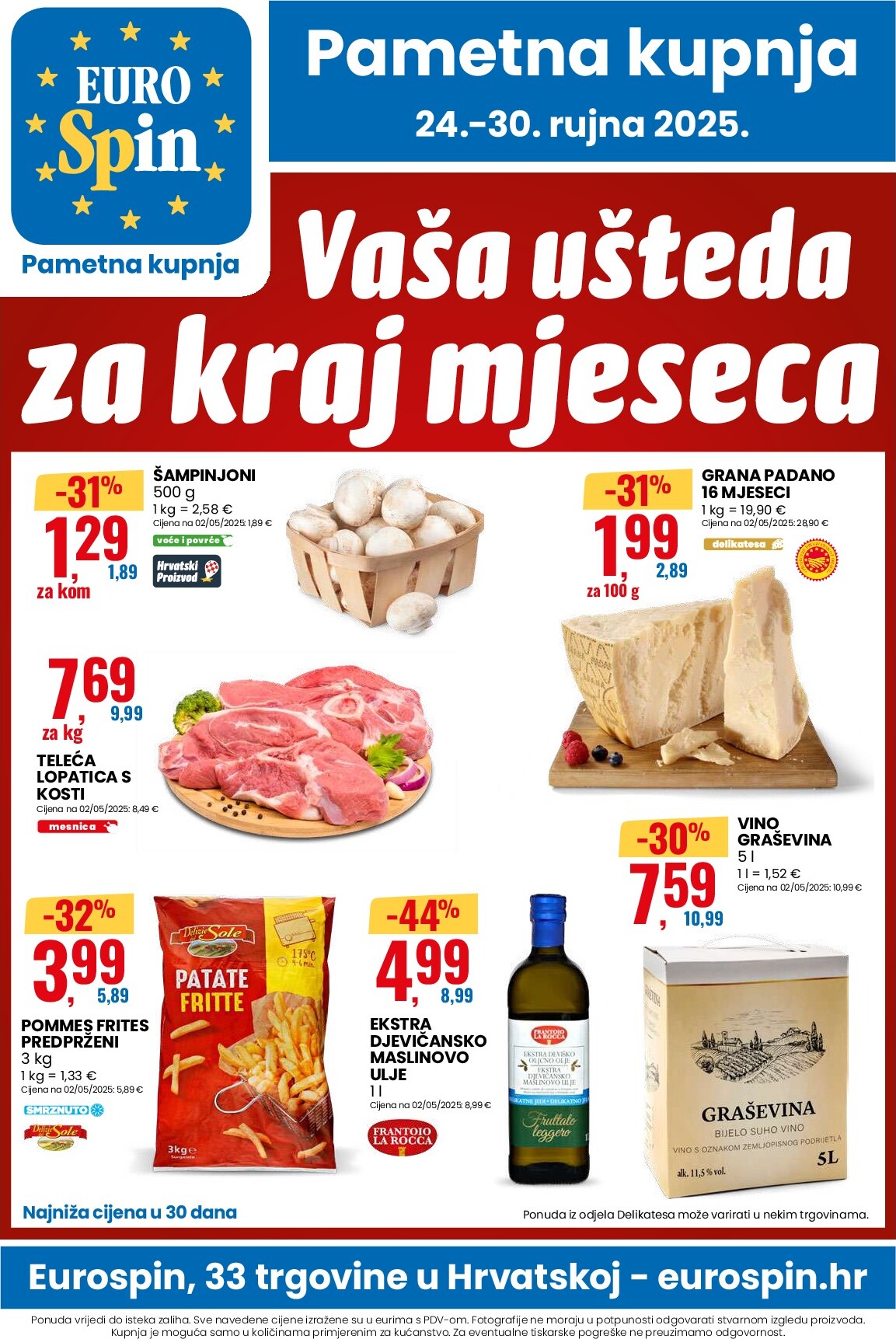 Prelistajte katalog Eurospin, vrijedi od 24.09. do 30.09.