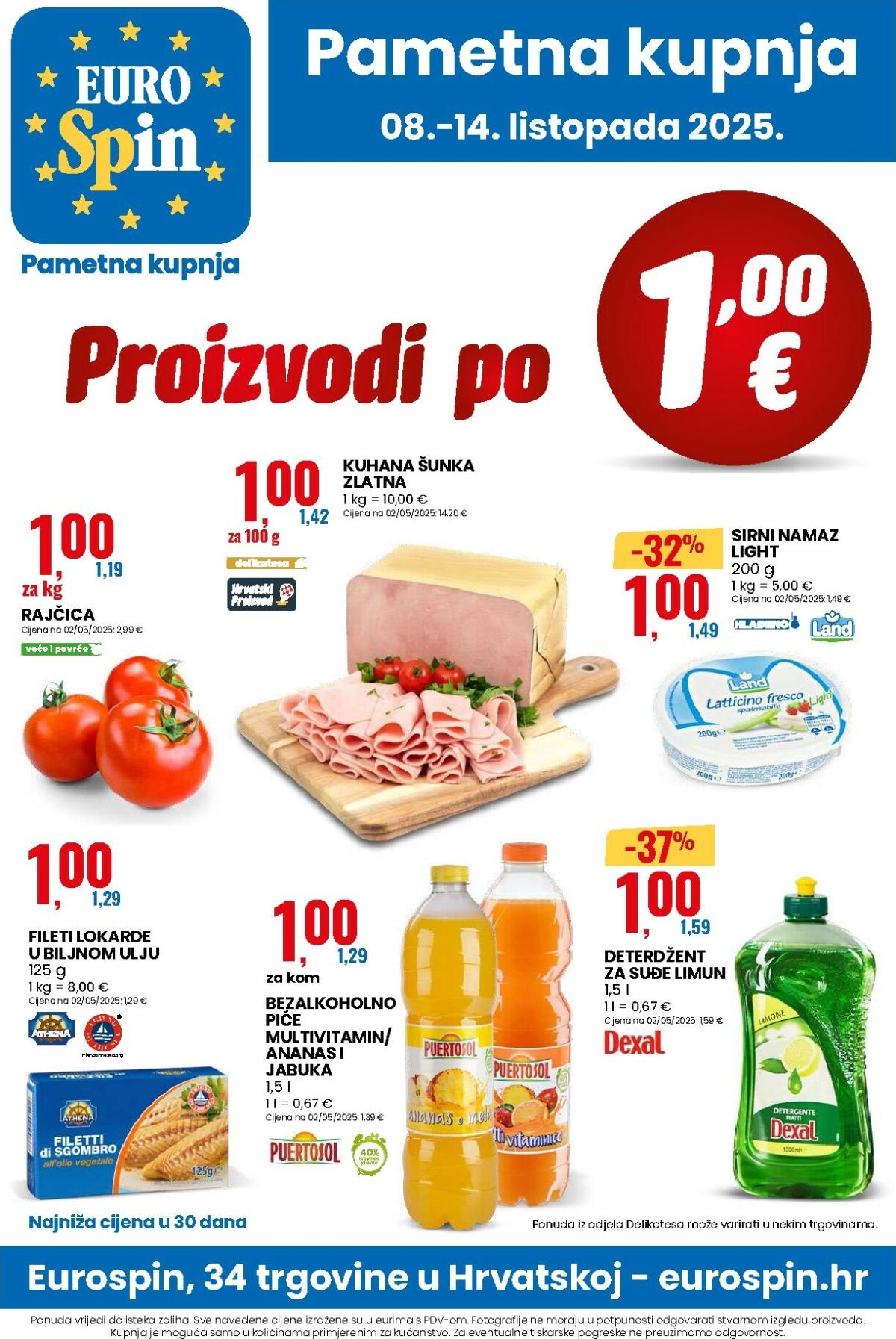 Prelistajte katalog Eurospin, vrijedi od 08.10. do 14.10.