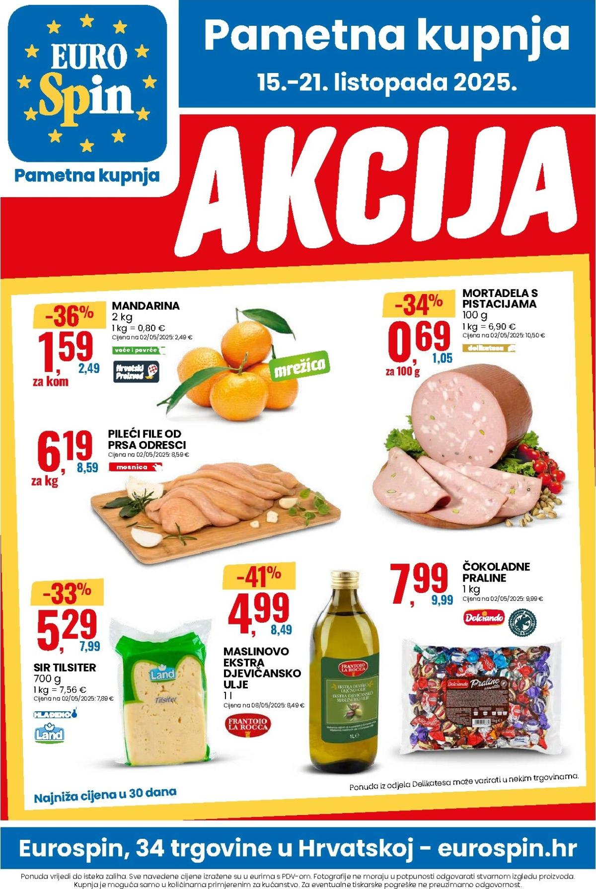 Prelistajte katalog Eurospin, vrijedi od 15.10. do 21.10.