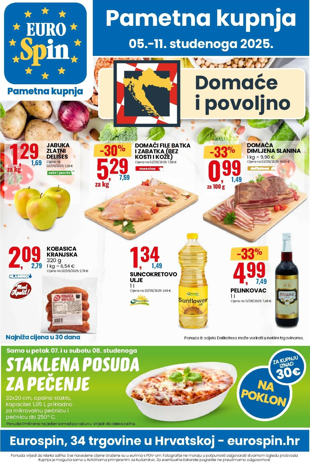 Prelistajte katalog Eurospin, vrijedi od 05.11. do 11.11.