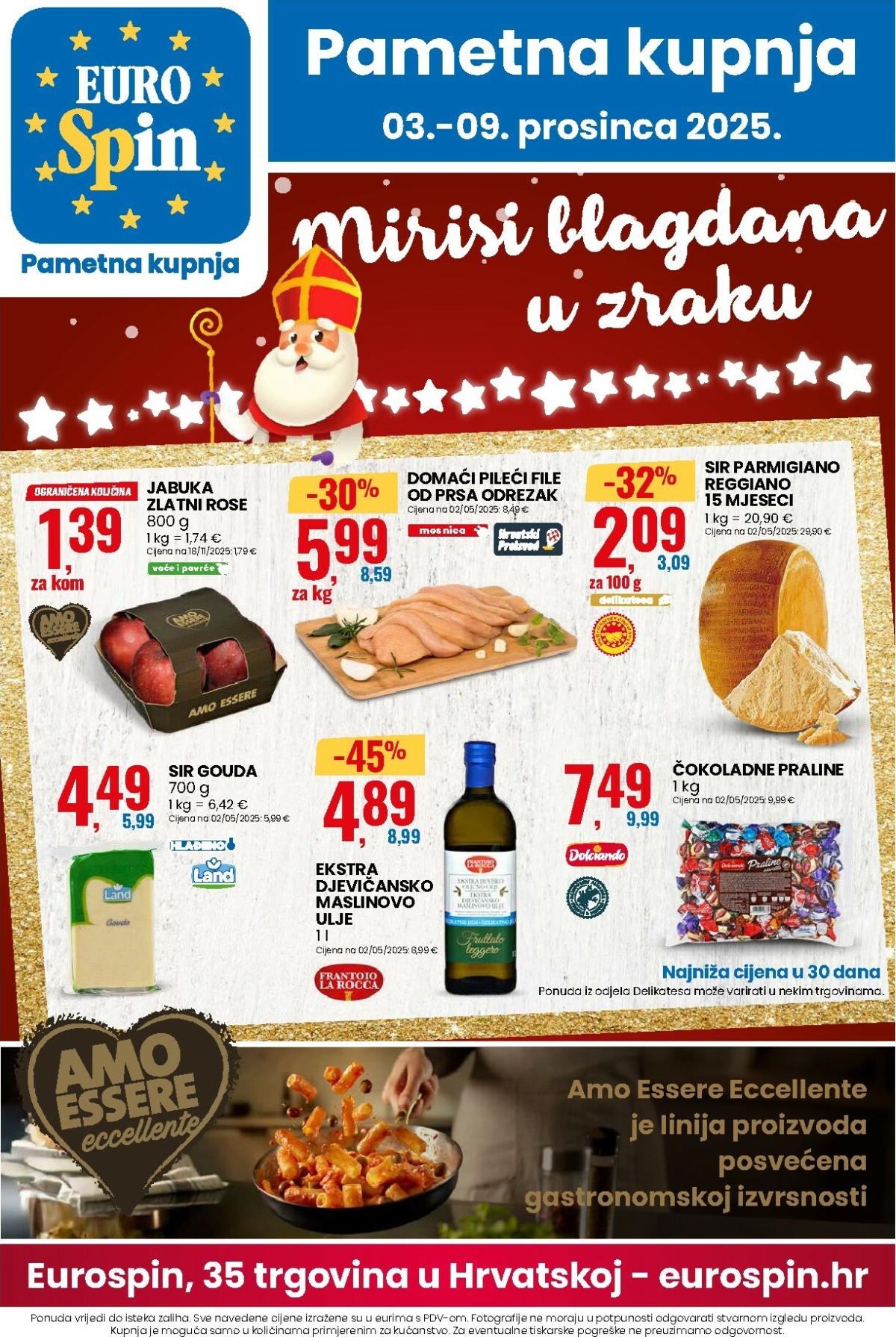 Prelistajte katalog Eurospin, vrijedi od 03.12. do 09.12.