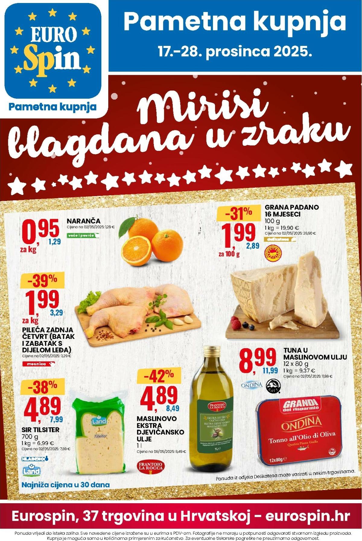 Prelistajte katalog Eurospin, vrijedi od 17.12. do 28.12.