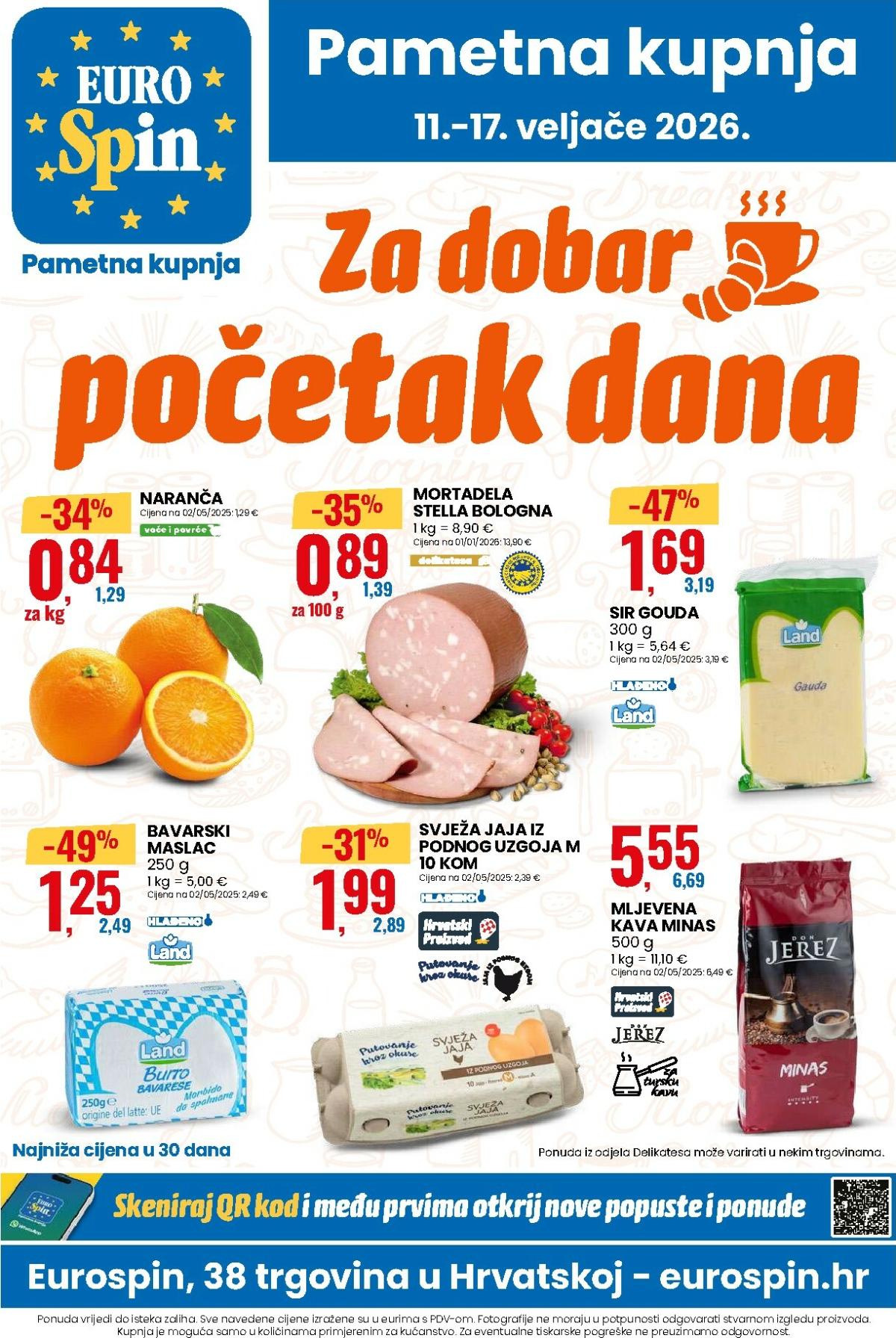 Prelistajte katalog Eurospin, vrijedi od 11.02.2026 do 17.02.2026